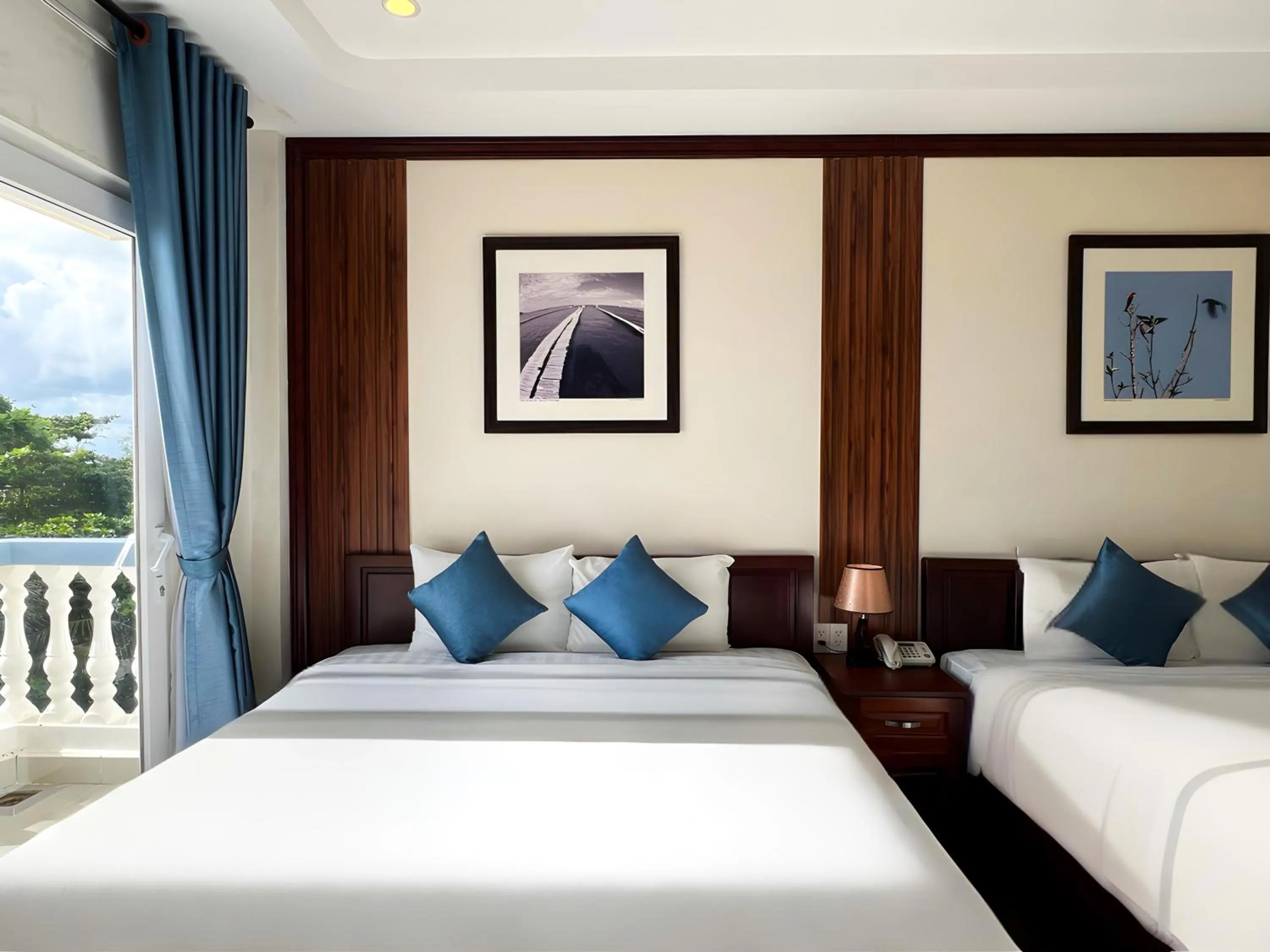 Bedroom, Bed in Brenta Phu Quoc Hotel