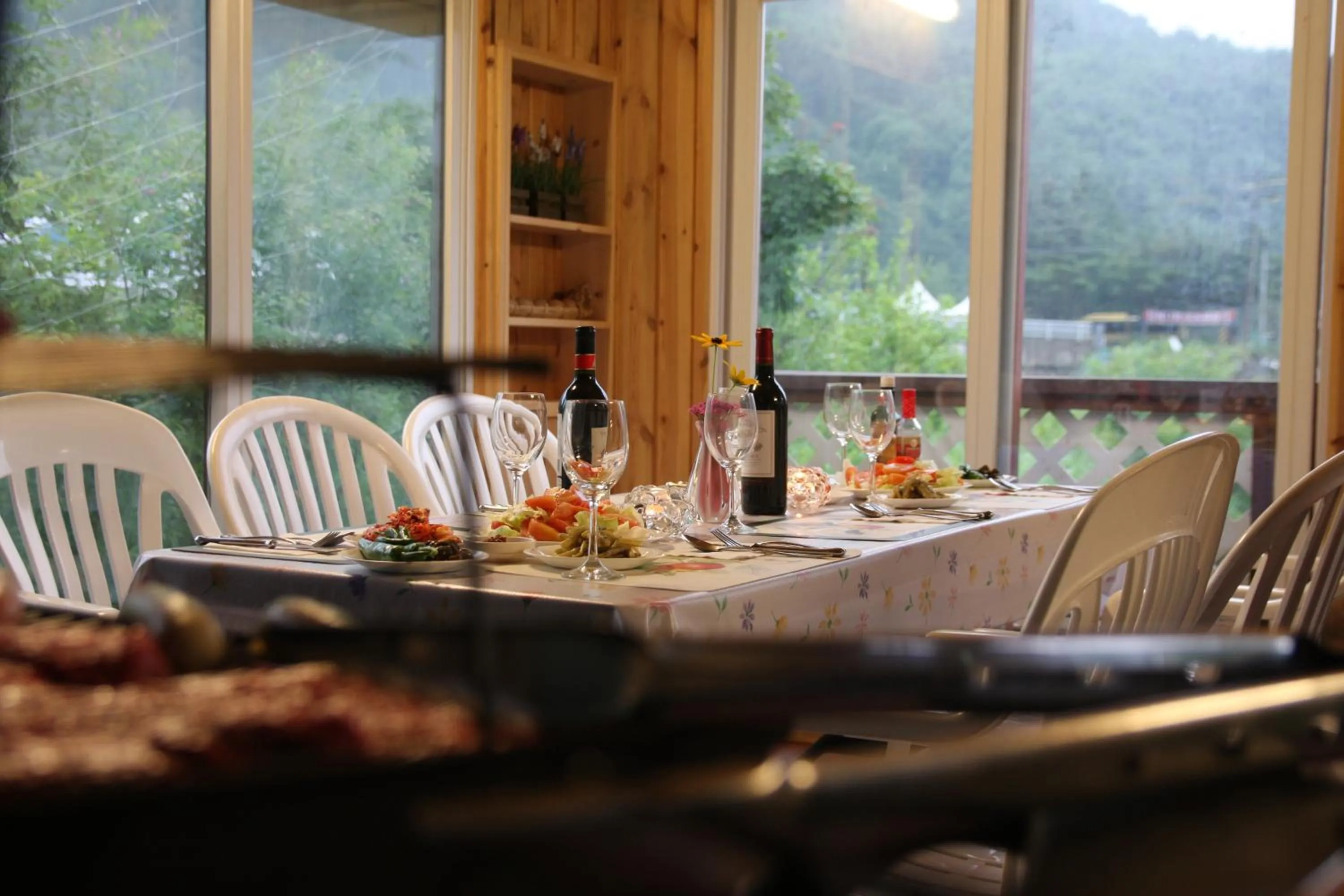 BBQ facilities in Starvill Pension
