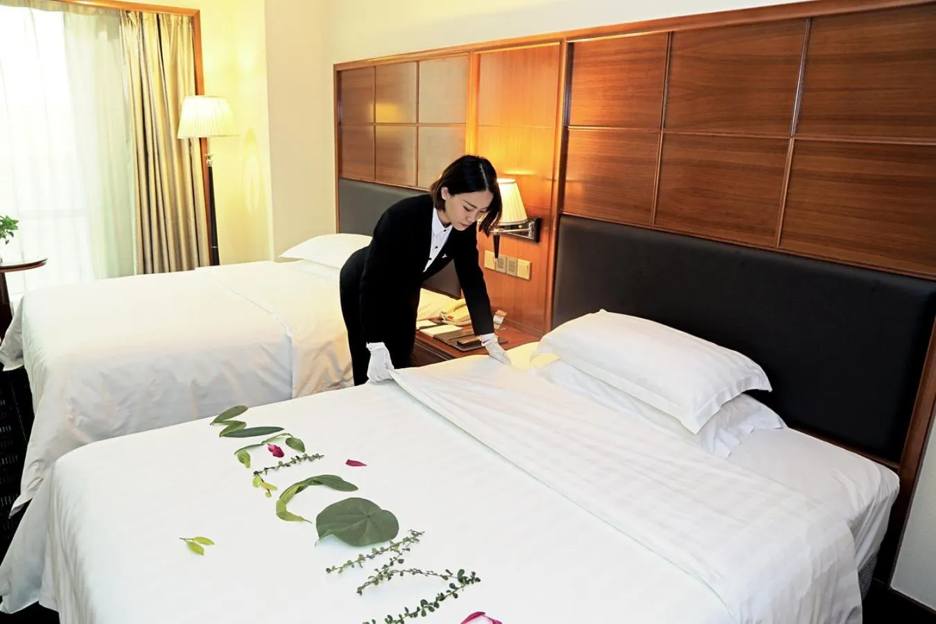 Staff in Gladden Hotel Jiangmen