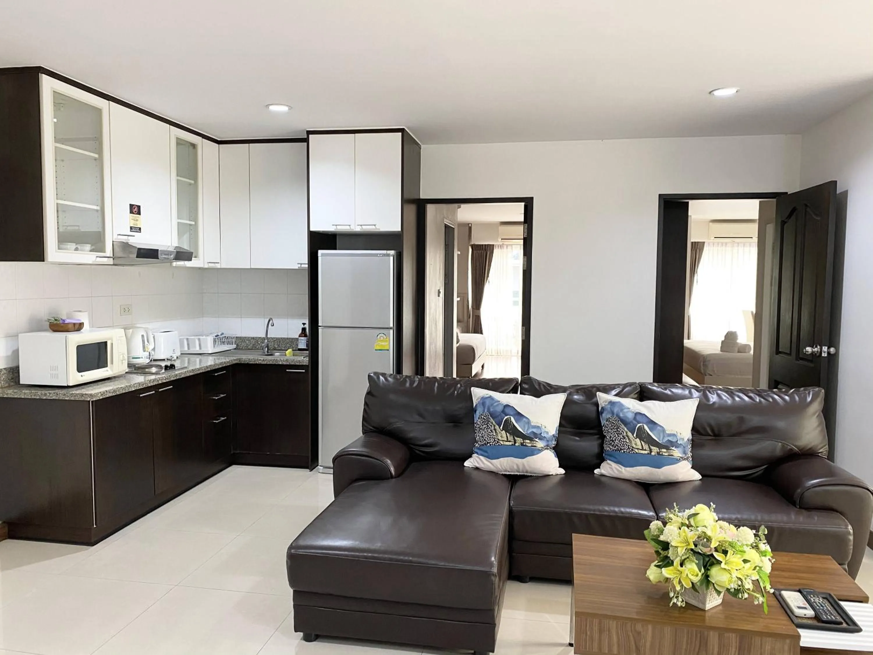 Living room in 14 Place Sukhumvit Suites