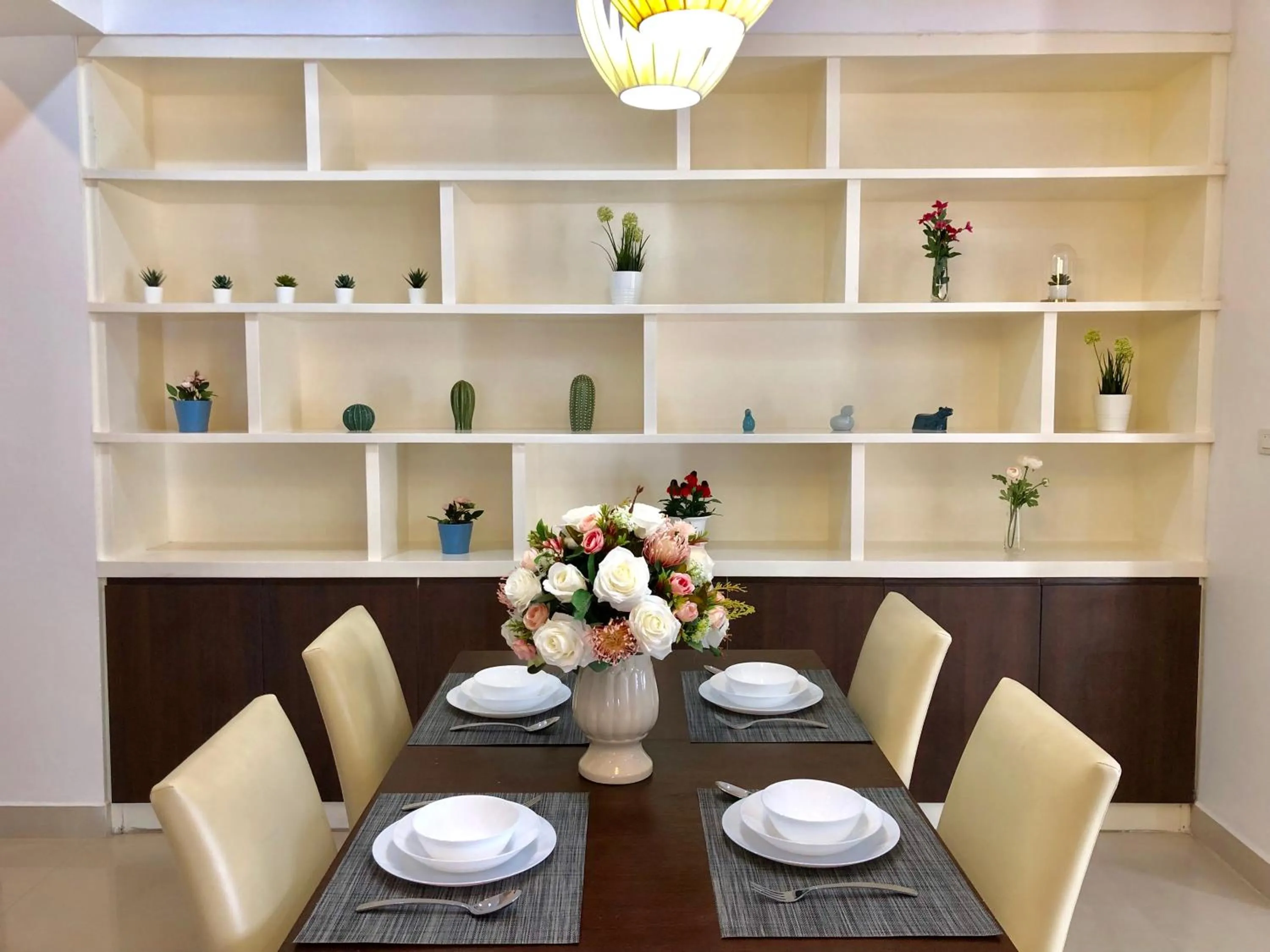 Dining area in 14 Place Sukhumvit Suites