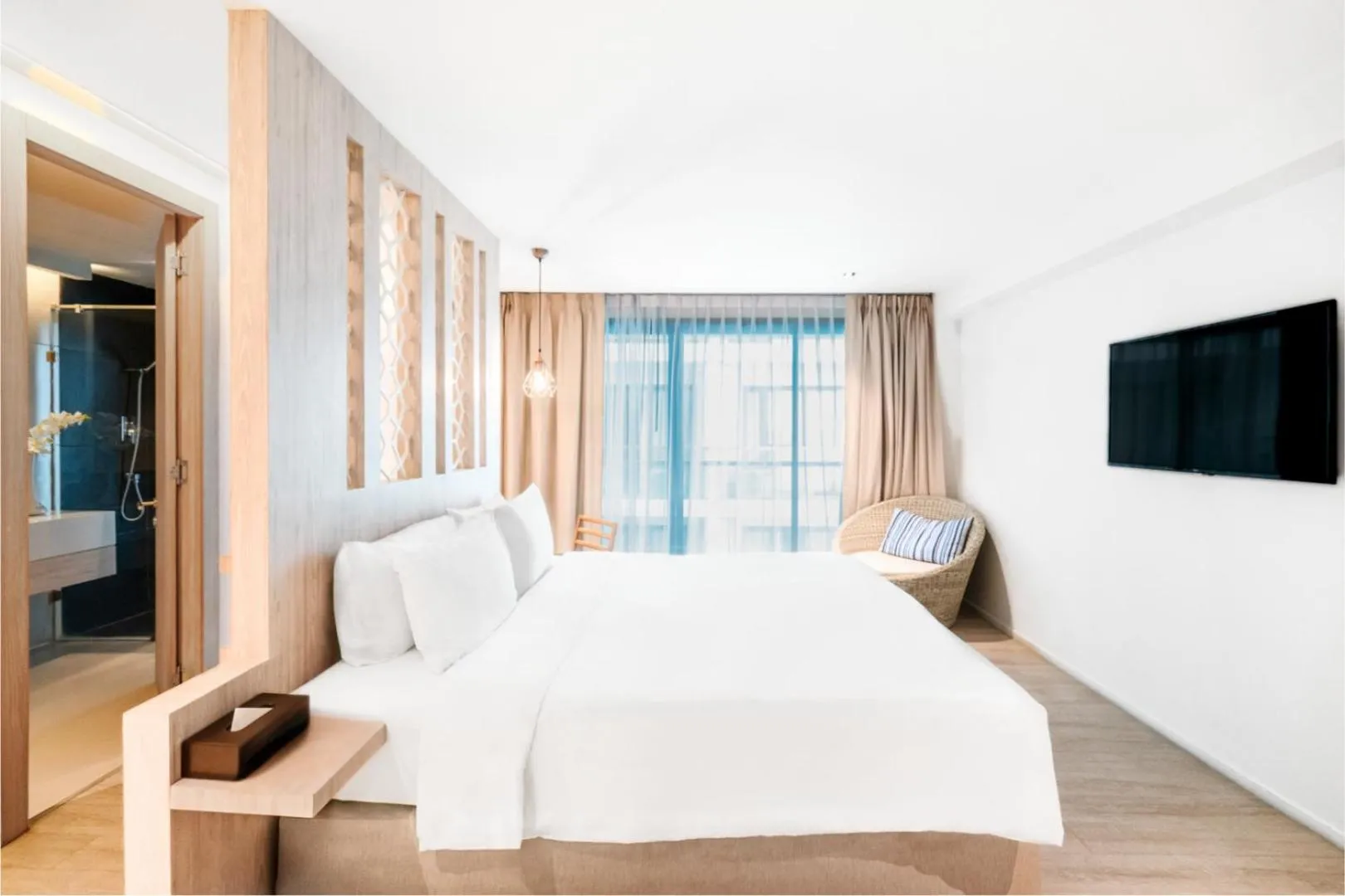 Bed in Zand Morada Pattaya