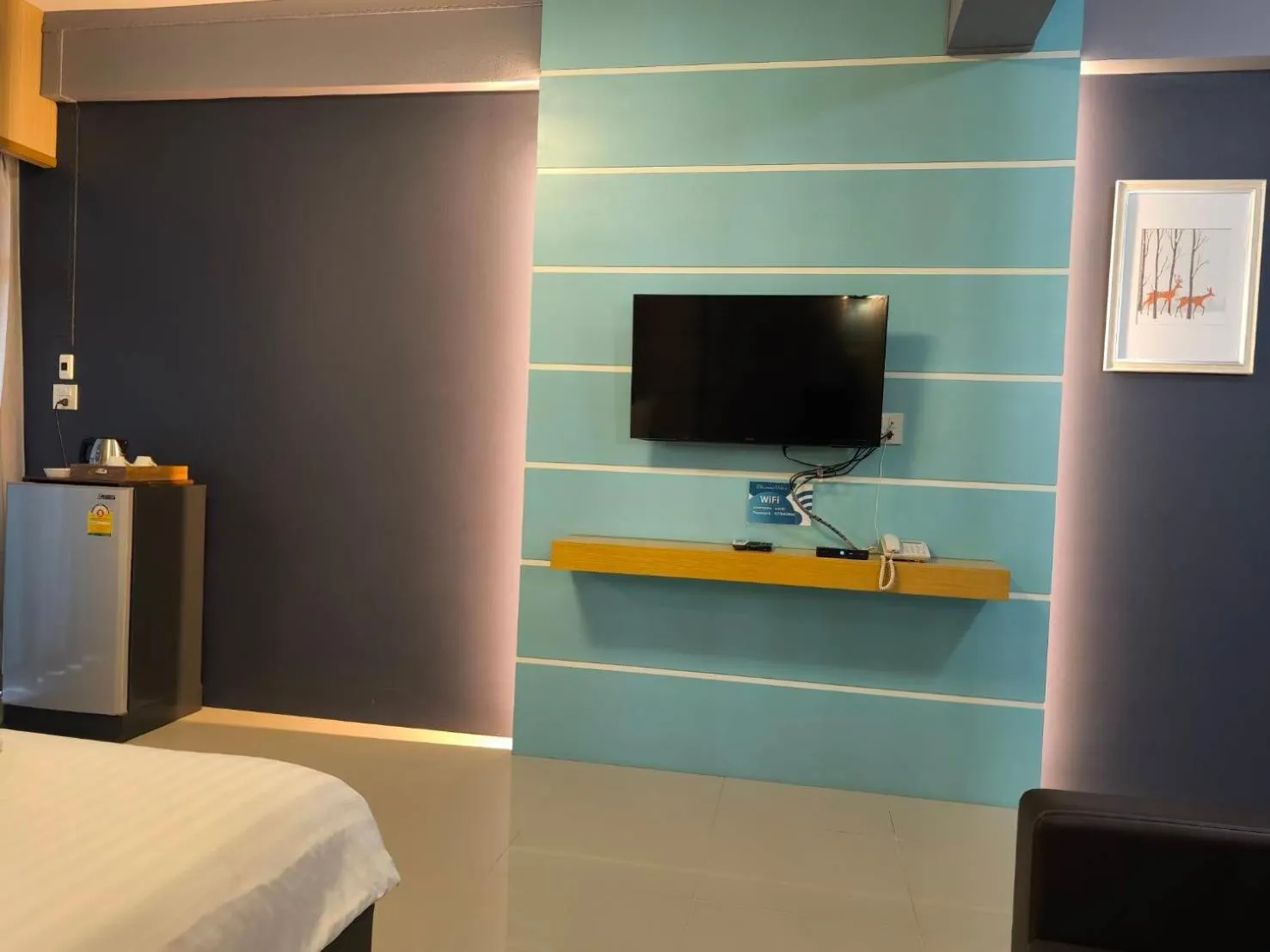 Bed in The Iconic Hotel Ranong