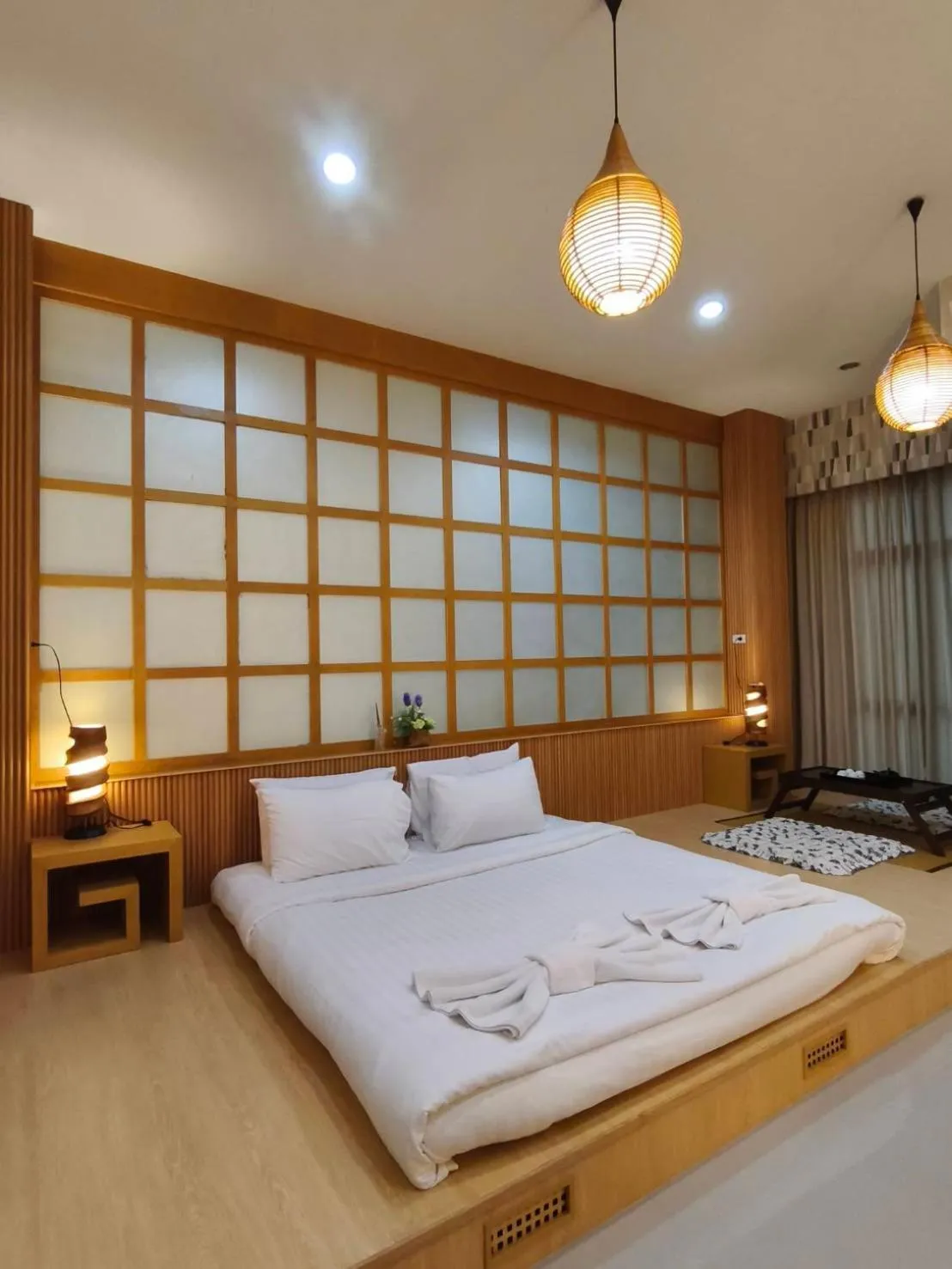 Bed in The Iconic Hotel Ranong