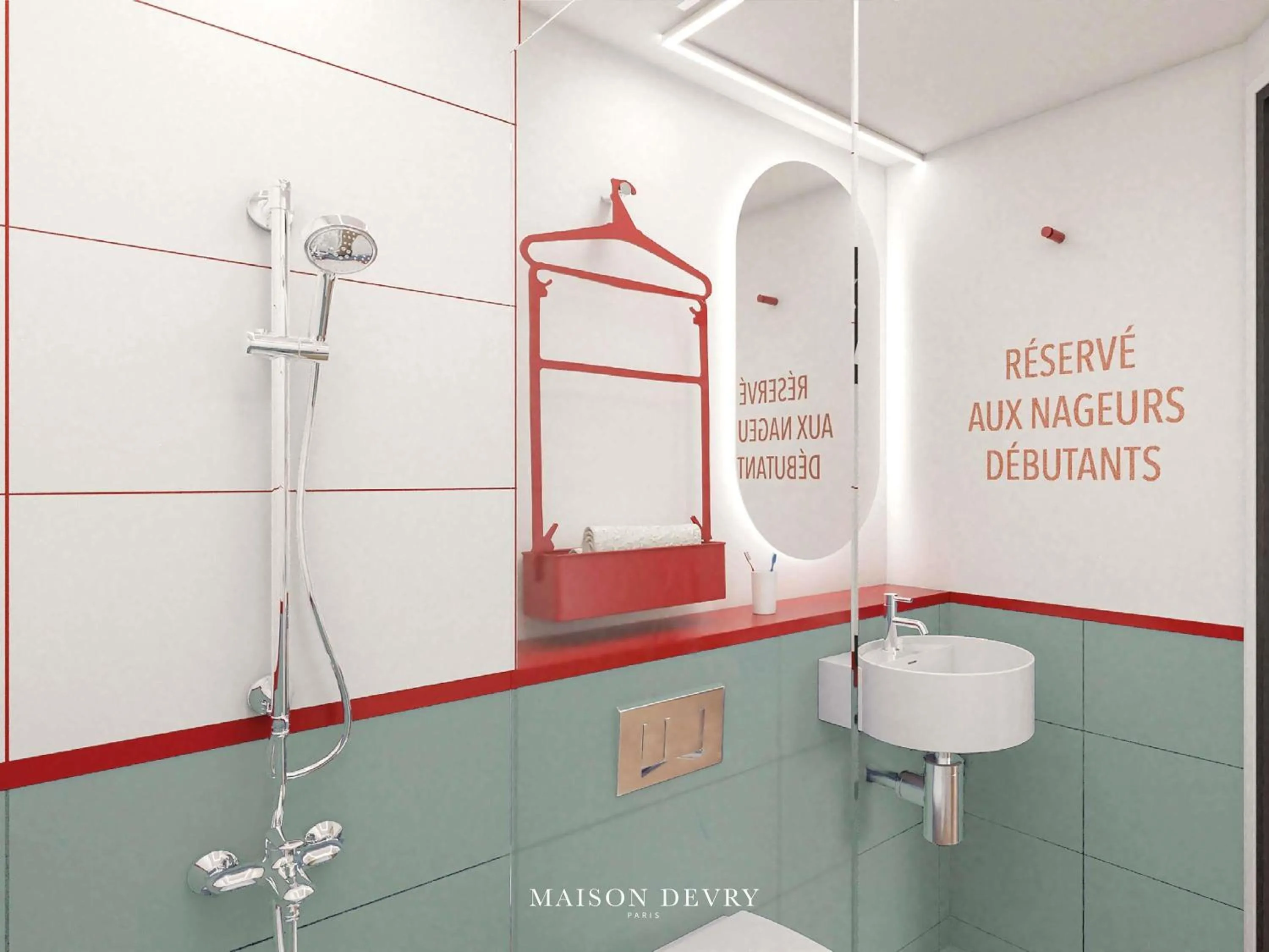 Shower in ibis Styles Colombes Paris Ouest (Ouverture Octobre 2025)