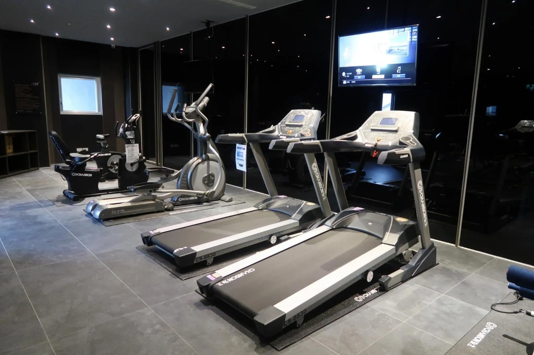 Fitness centre/facilities in Orient Luxury Hotel