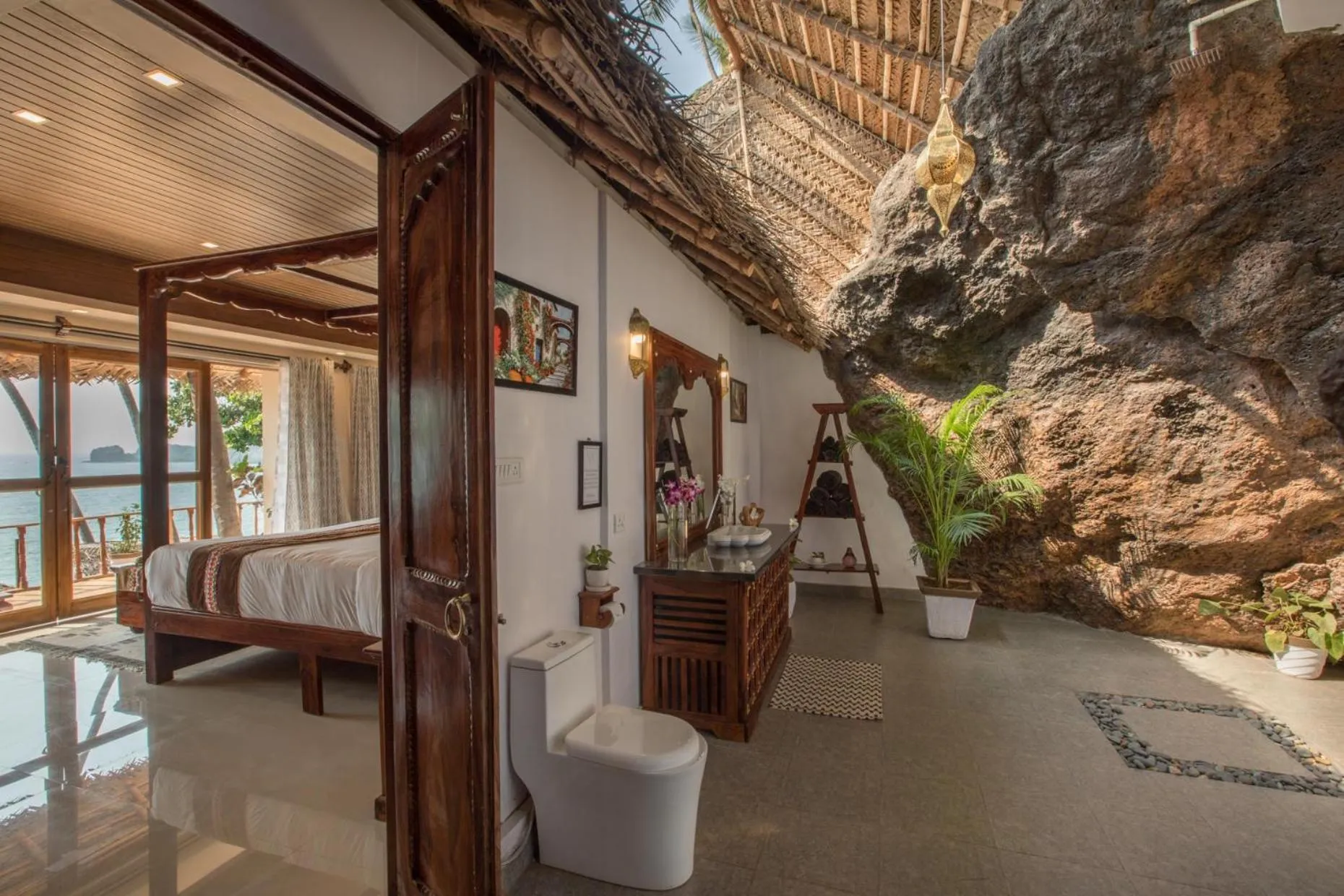 Bathroom in The Cape Goa