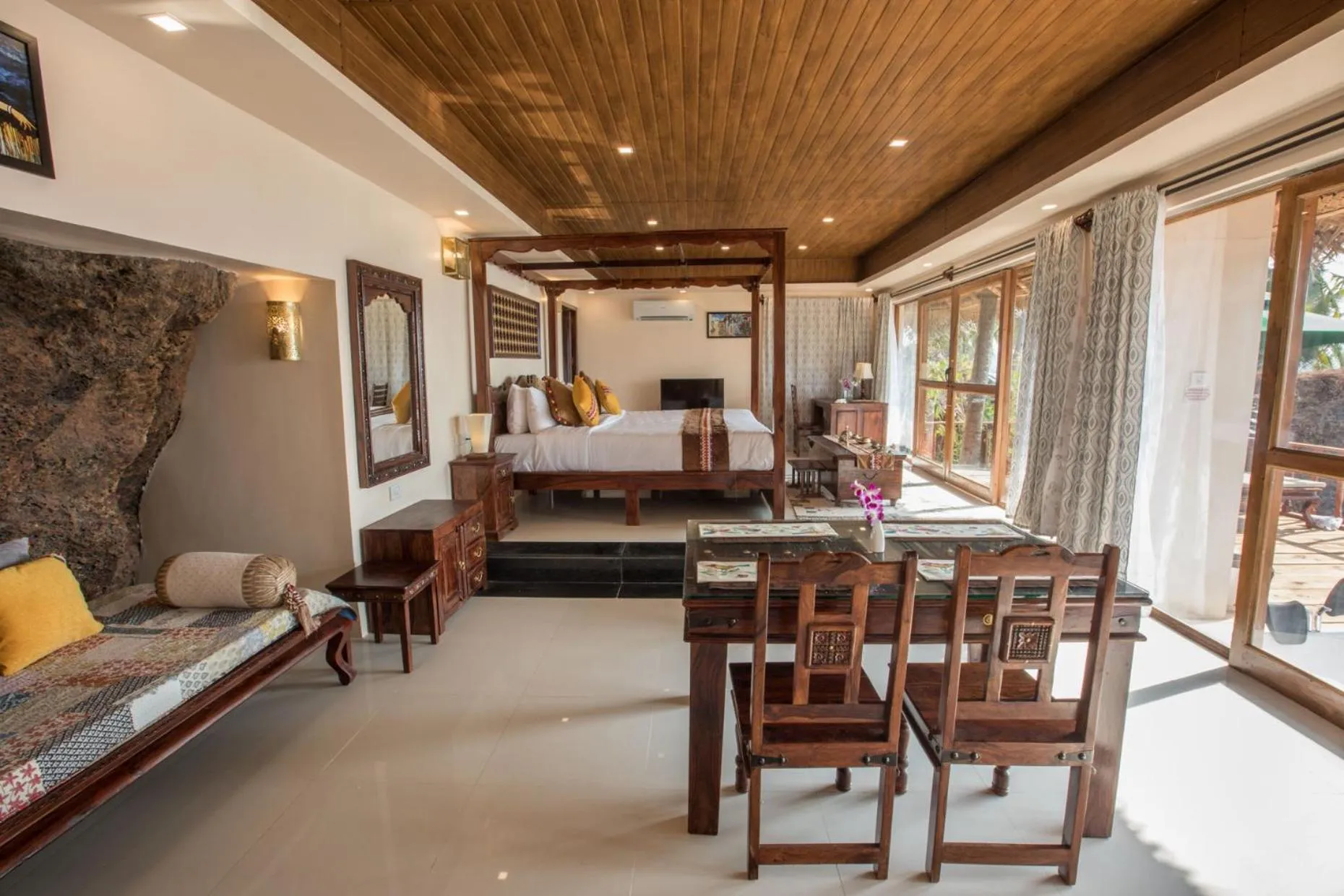 Bedroom in The Cape Goa