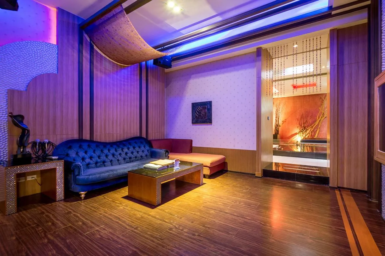 Living room in Norway Forest SPA Motel