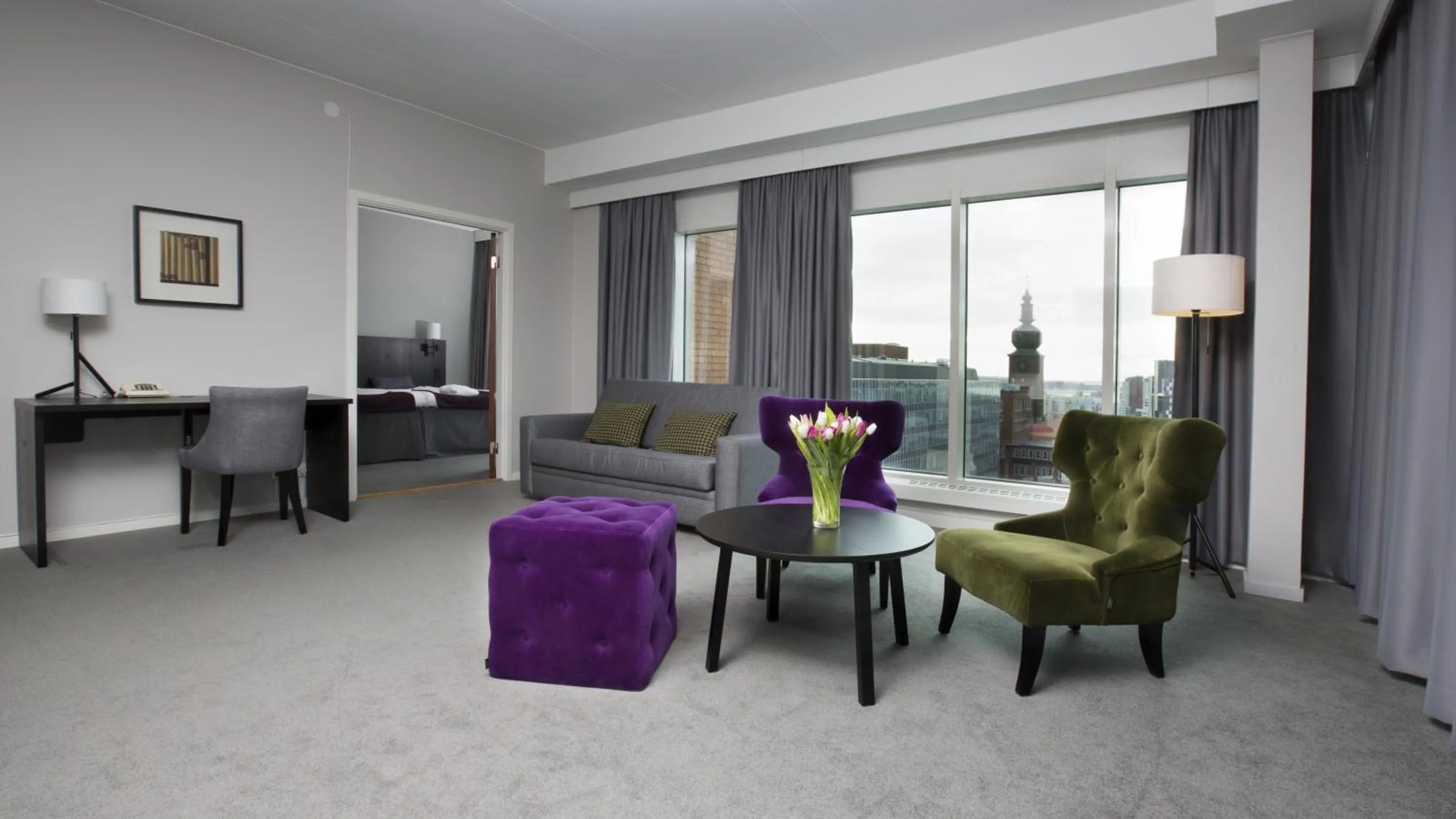 Living room in Best Western Plus Hotel Plaza