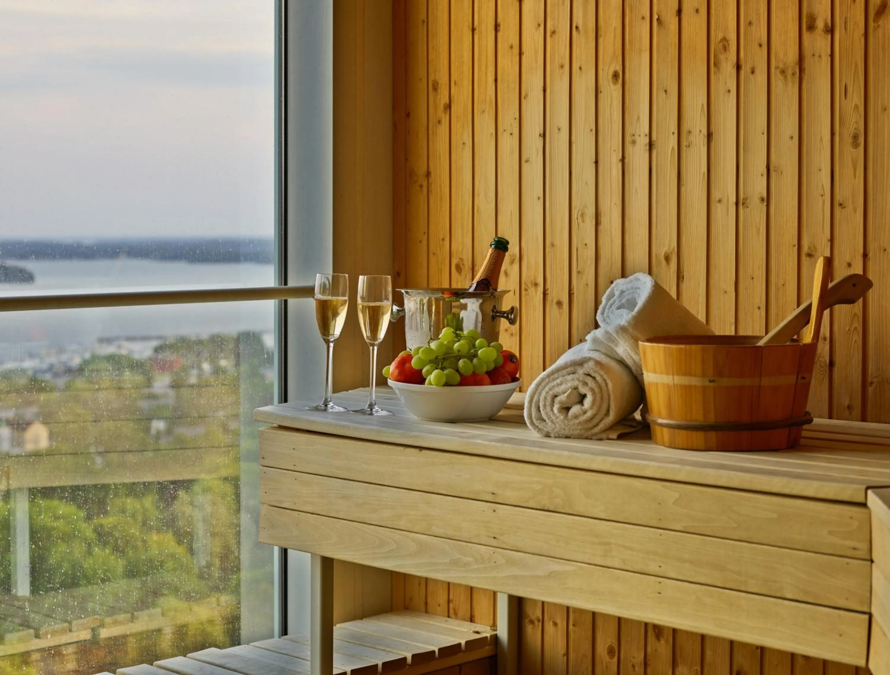 Sauna in Best Western Plus Hotel Plaza