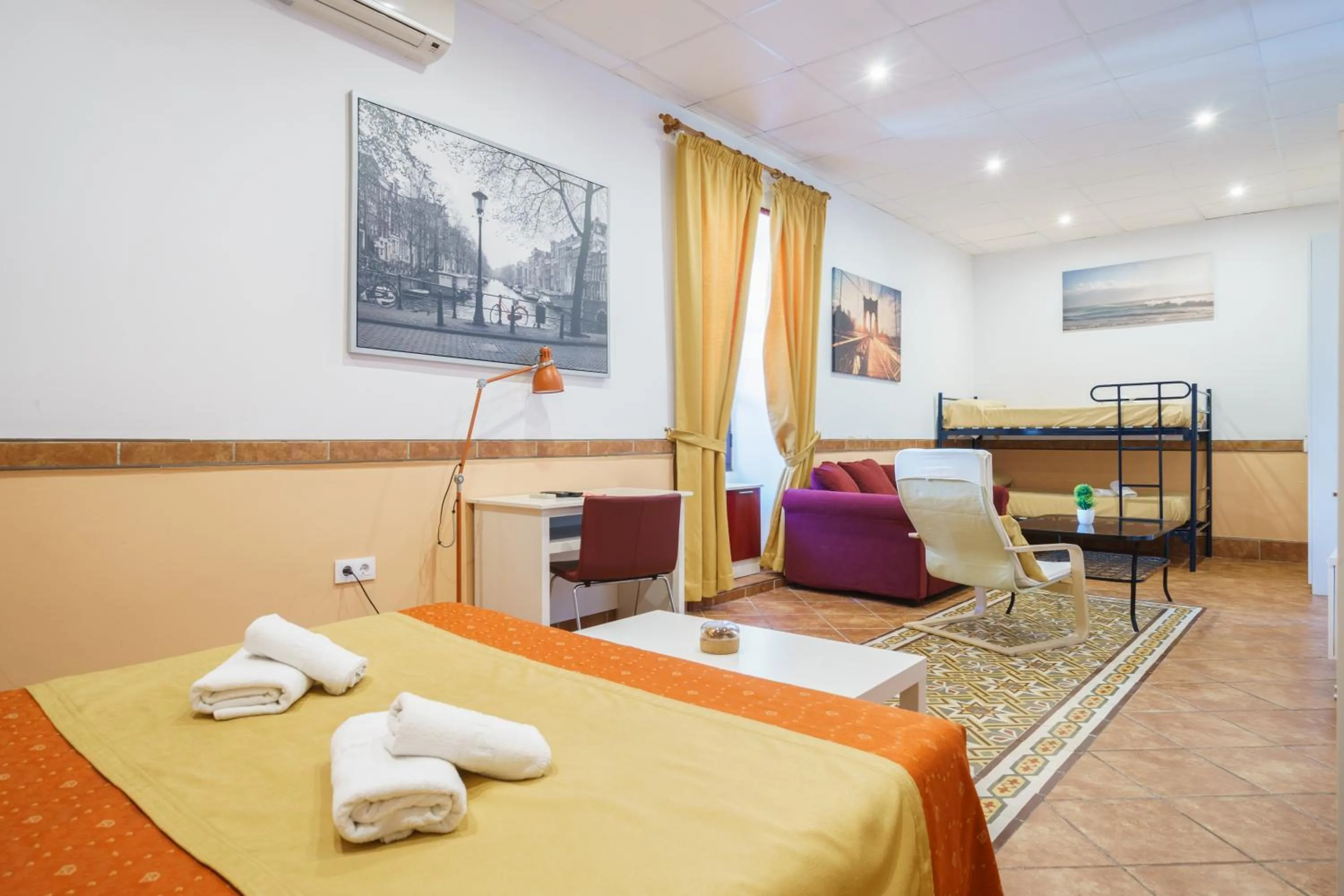 Photo of the whole room, Bed in Hotel Carlos V Jerez by Vivere Stays