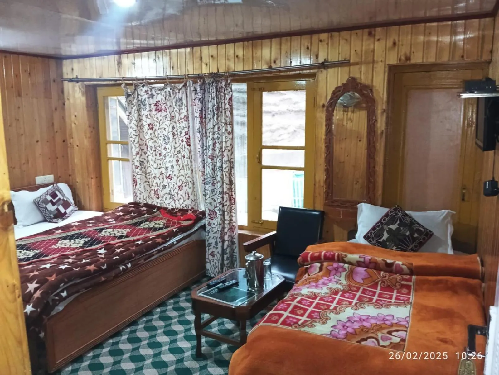 Bed in Hotel Bright Palace