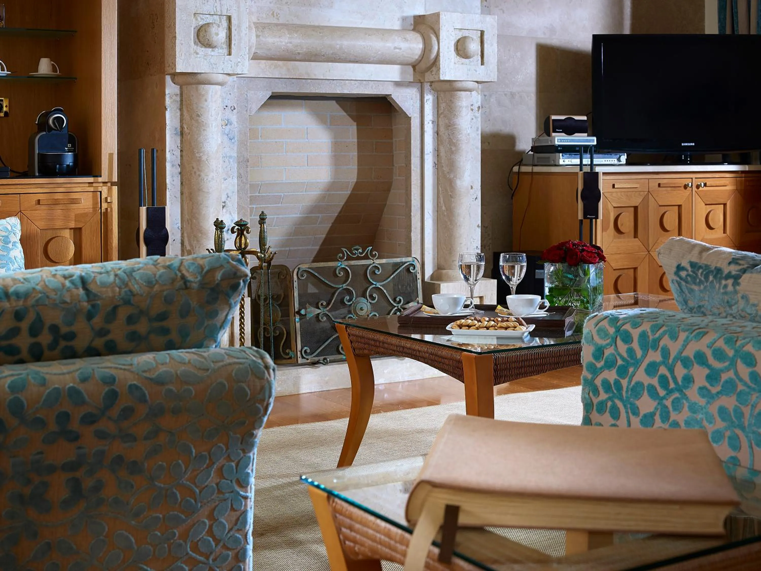 Living room in Knossos Royal Villas