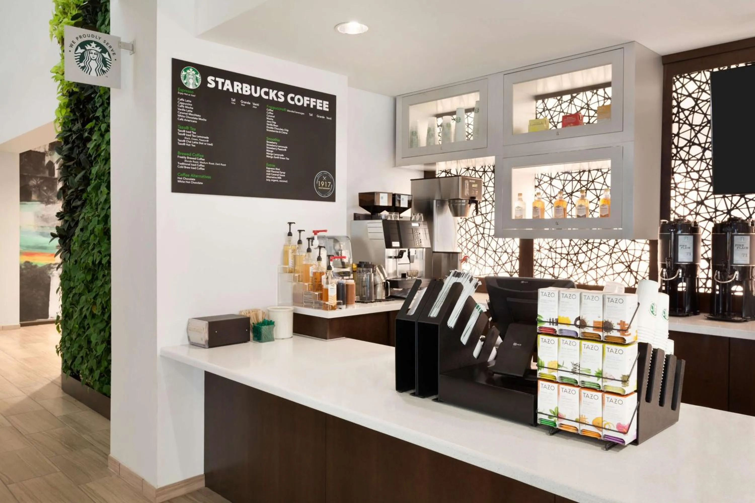 Restaurant/places to eat in Embassy Suites San Antonio Brooks City Base Hotel & Spa