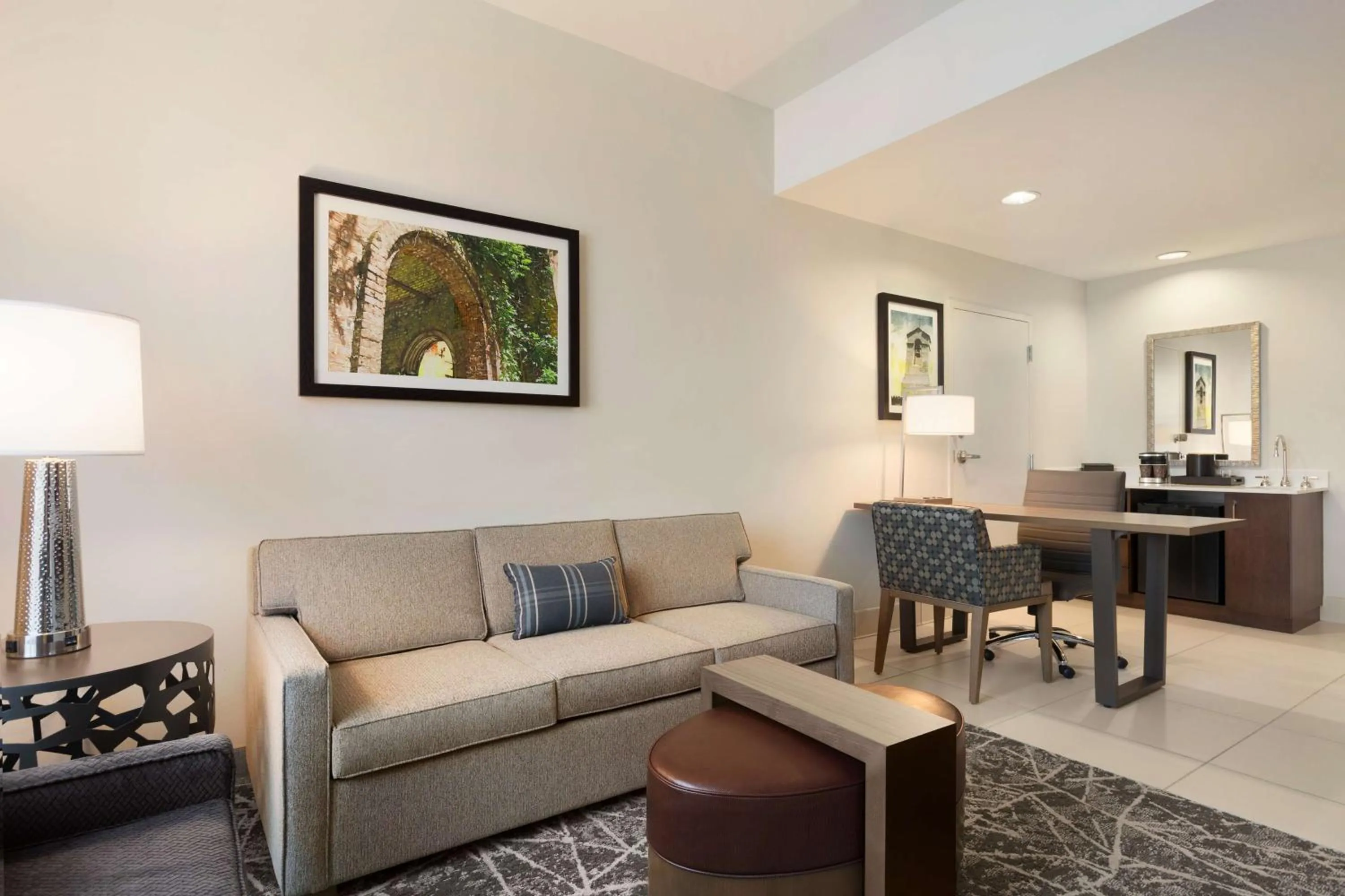 Living room in Embassy Suites San Antonio Brooks City Base Hotel & Spa