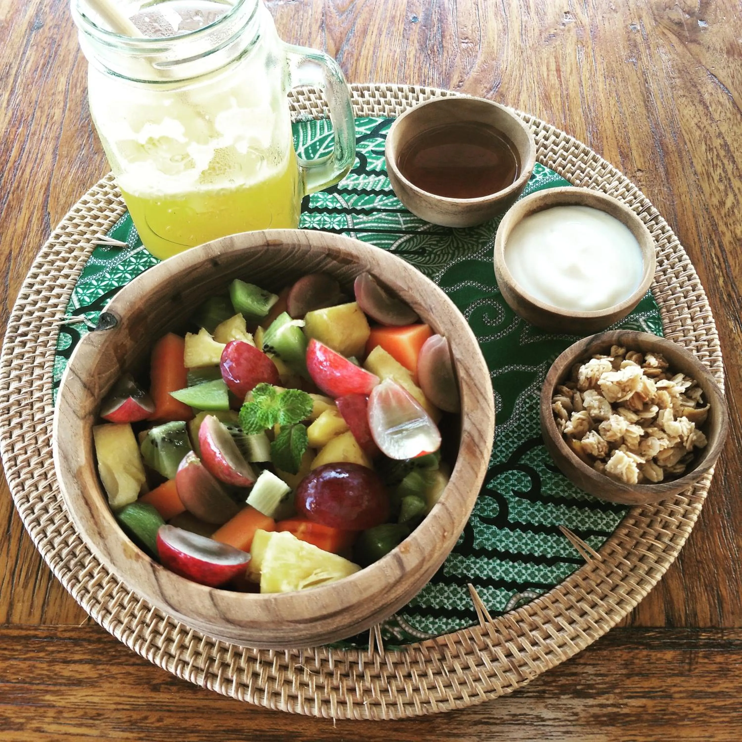 Food and drinks in The Suites Lombok