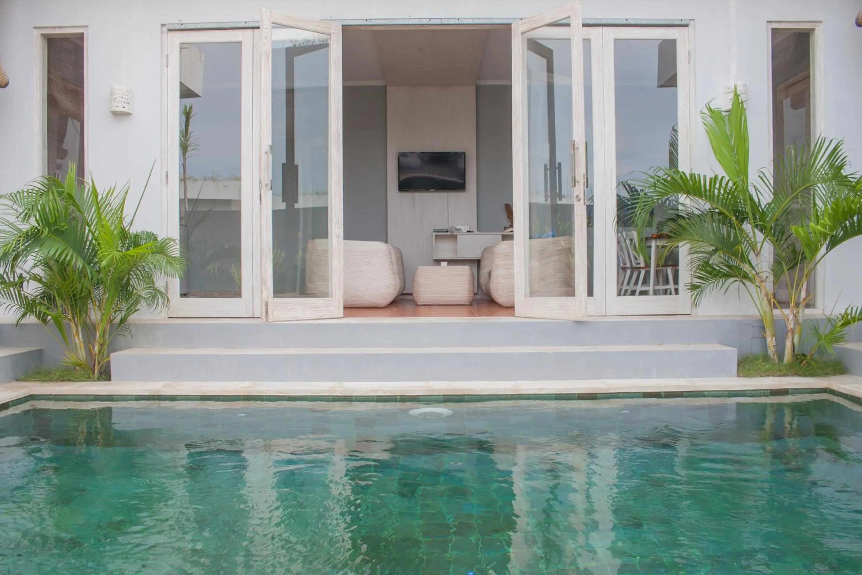 Swimming pool in The Suites Lombok