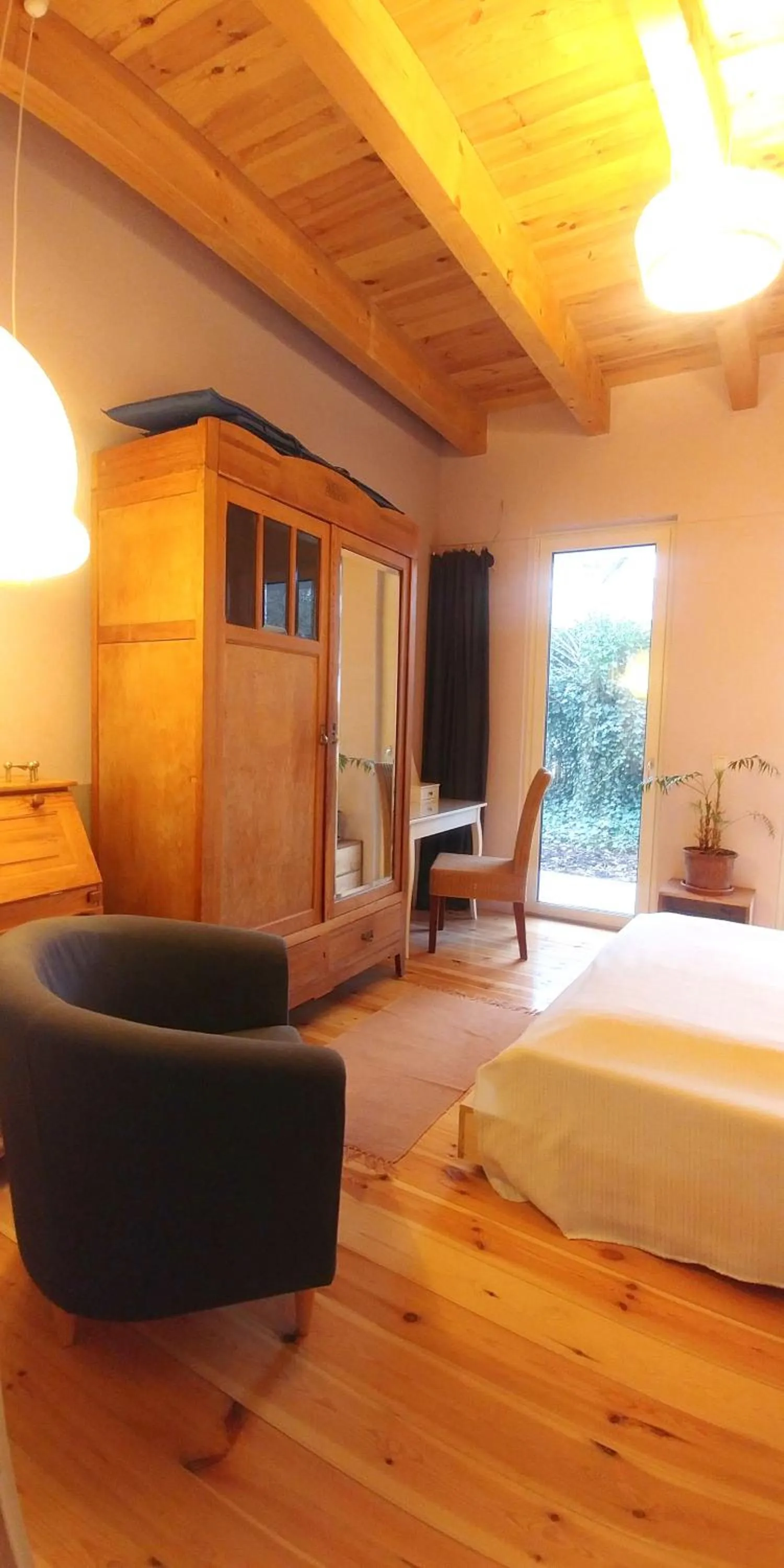 Bed in Pension an der Elsterbrücke