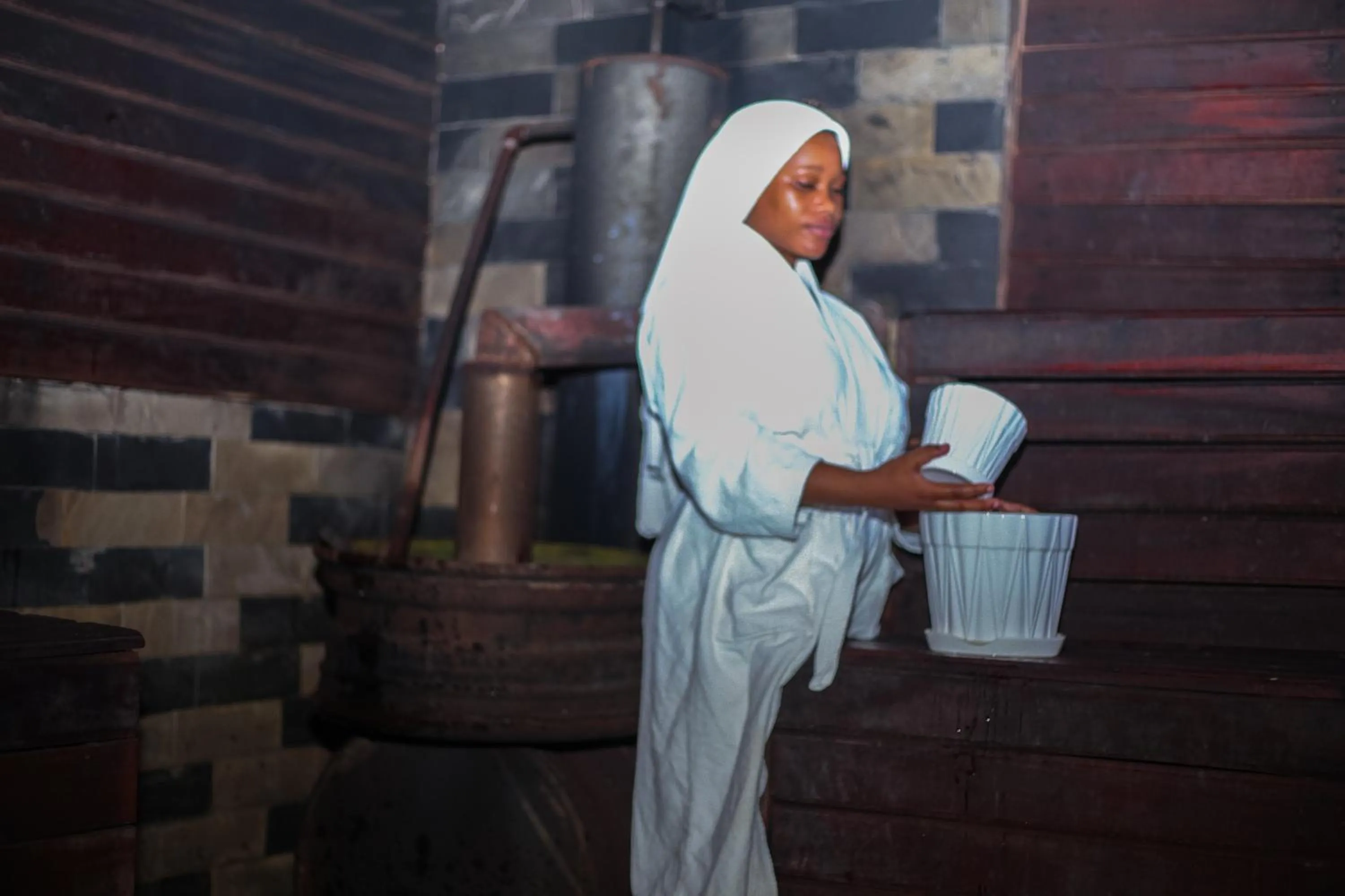 Sauna in Nefaland Hotel