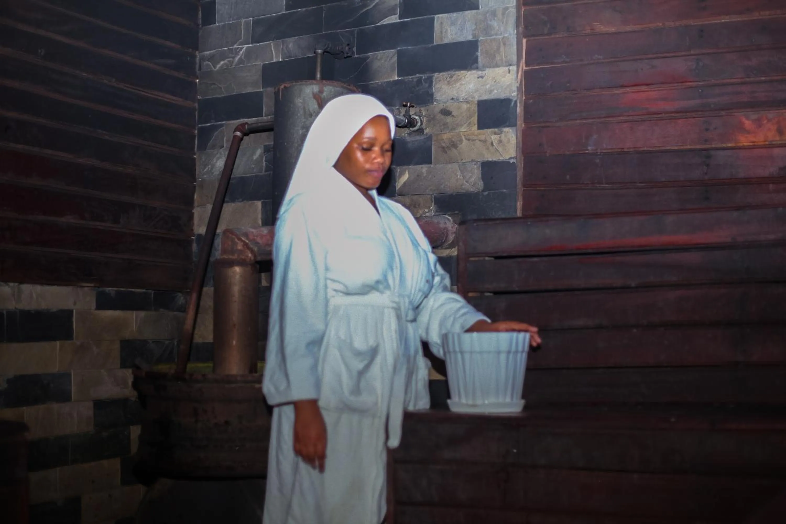 Sauna in Nefaland Hotel