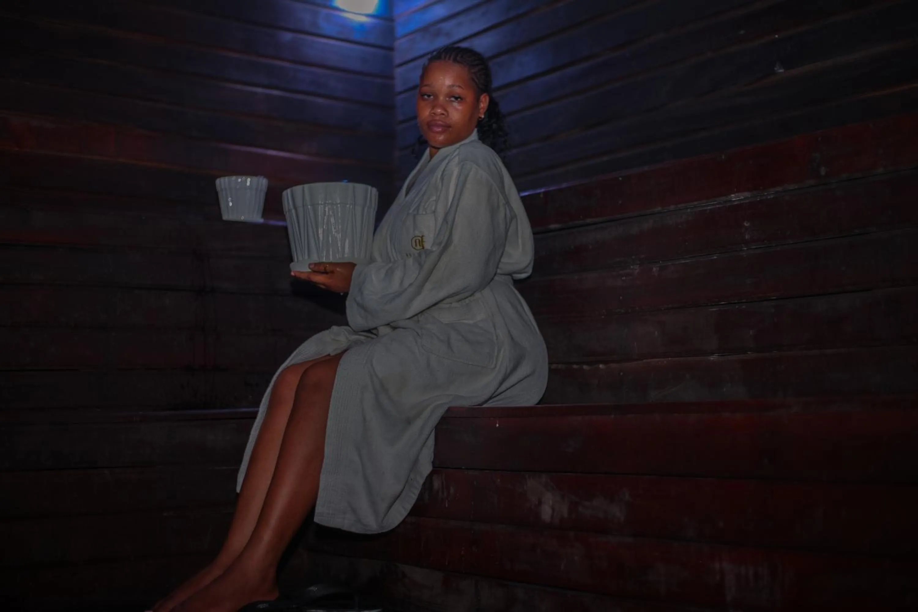 Sauna in Nefaland Hotel