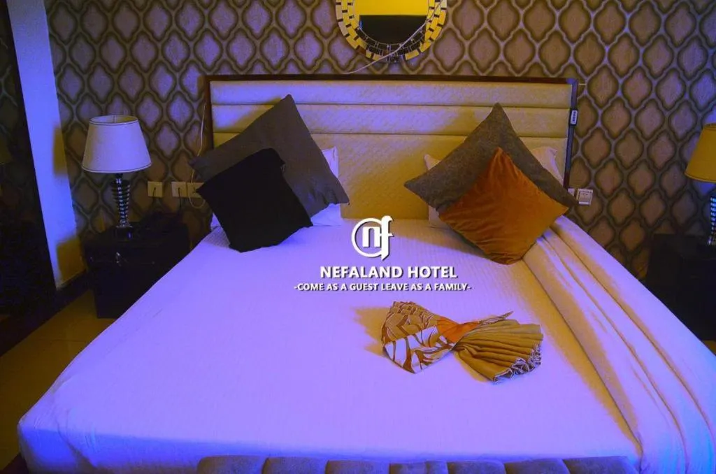 Bed in Nefaland Hotel