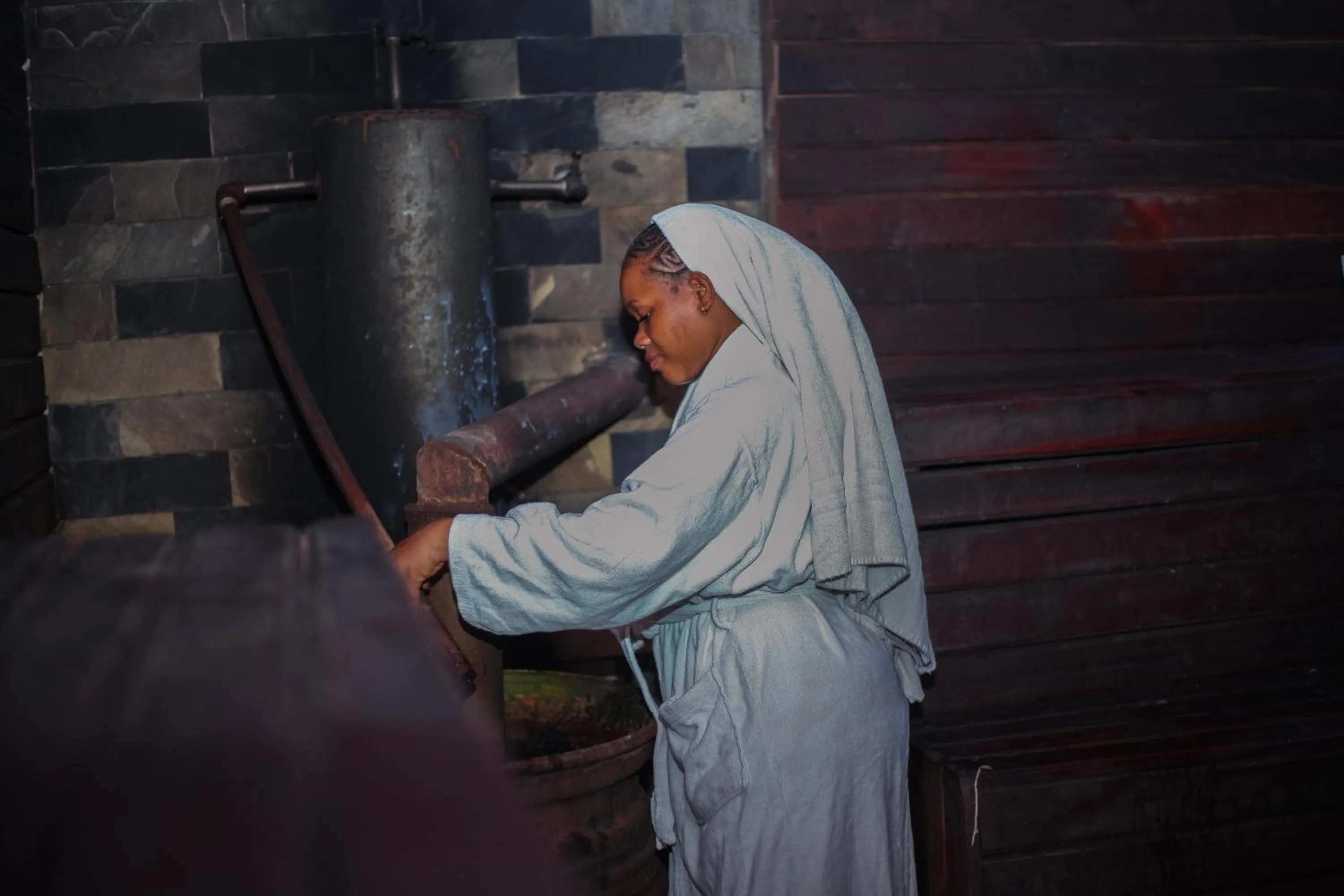Sauna in Nefaland Hotel