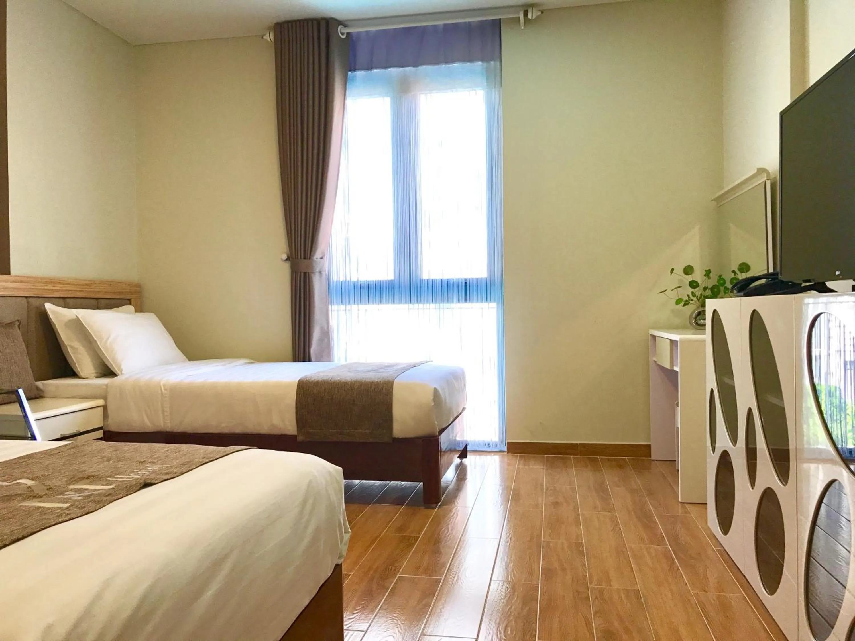 Photo of the whole room, Bed in F & F Hotel