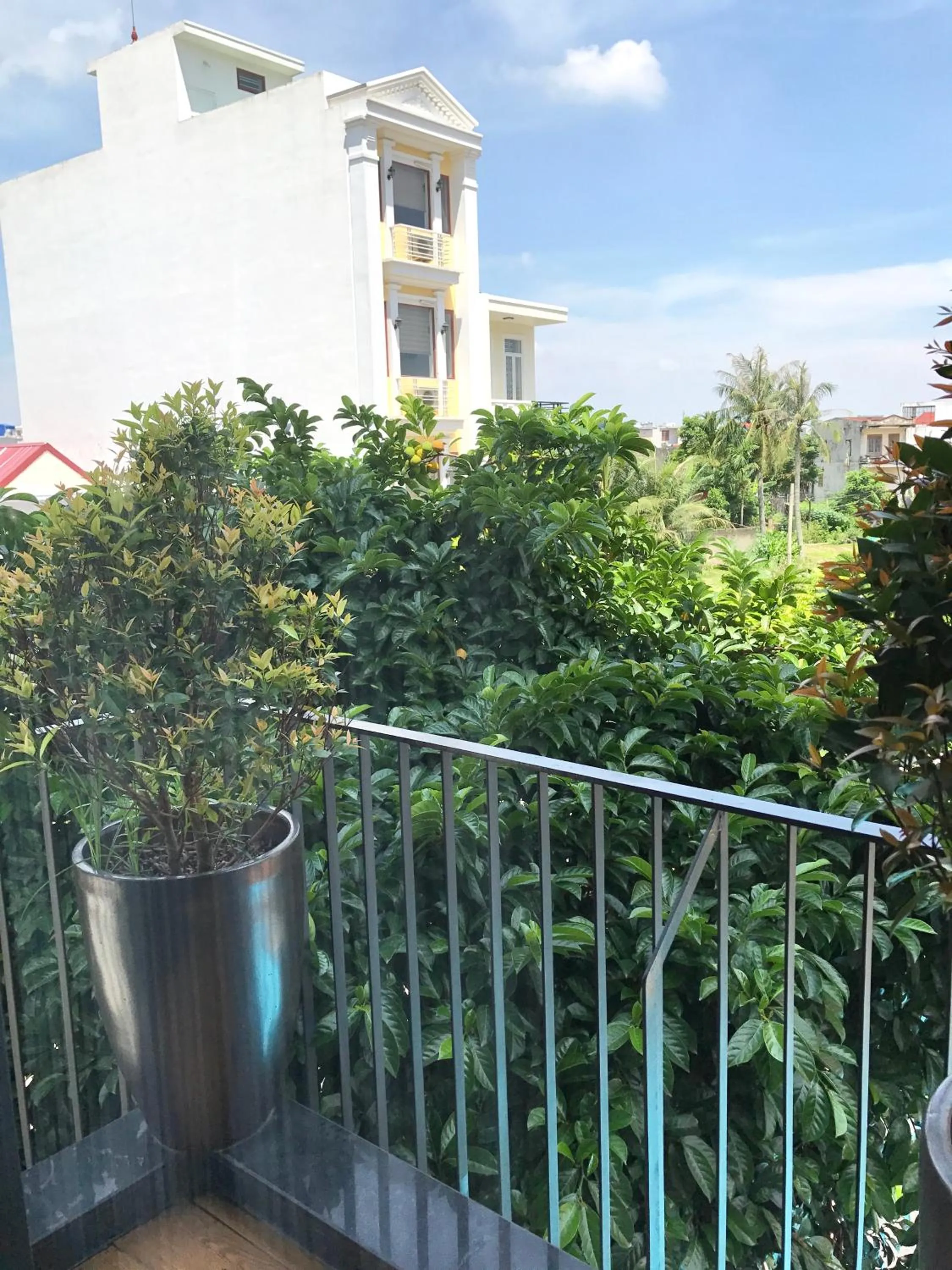 Garden view in F & F Hotel