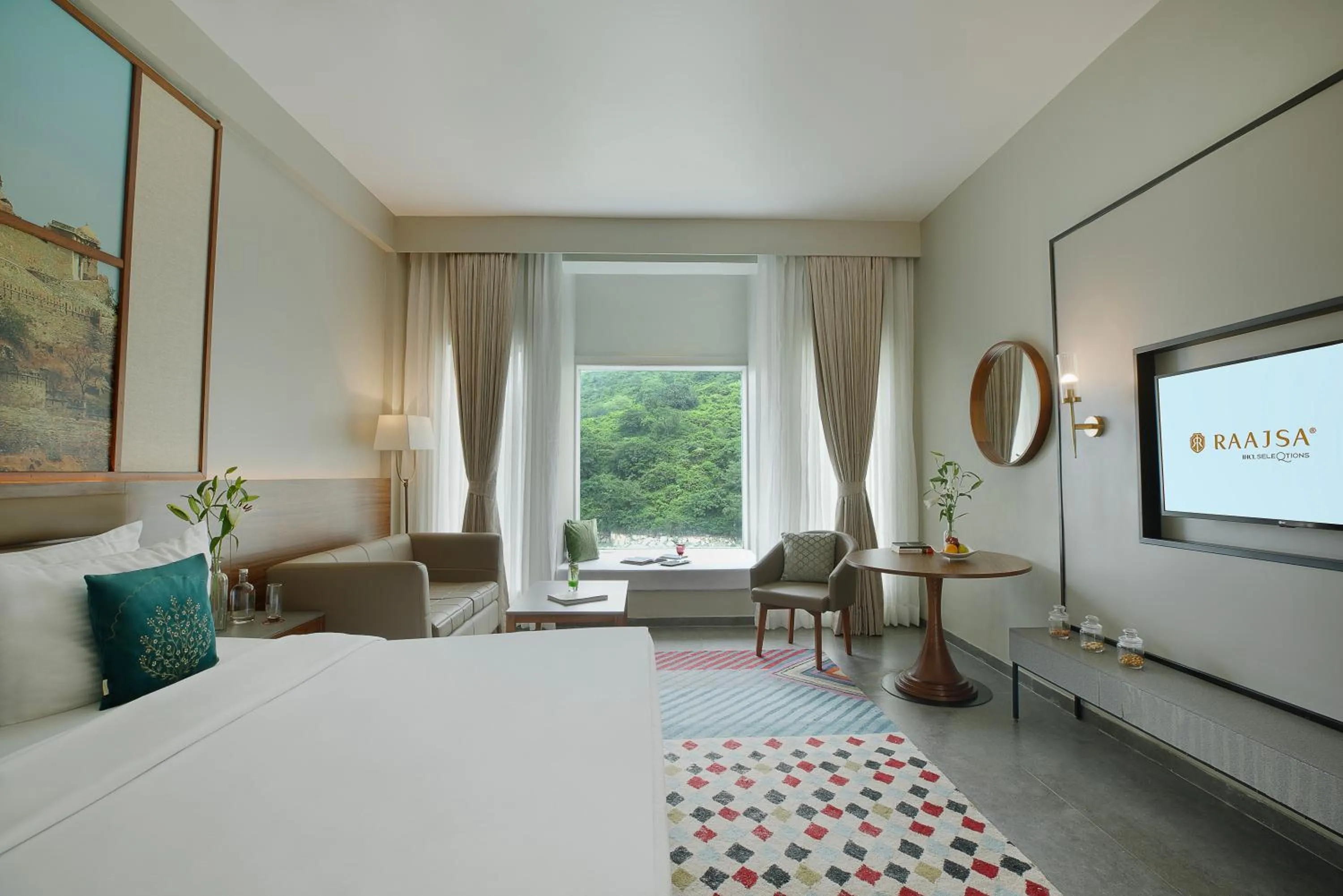 Bed in Raajsa Kumbhalgarh - IHCL SeleQtions