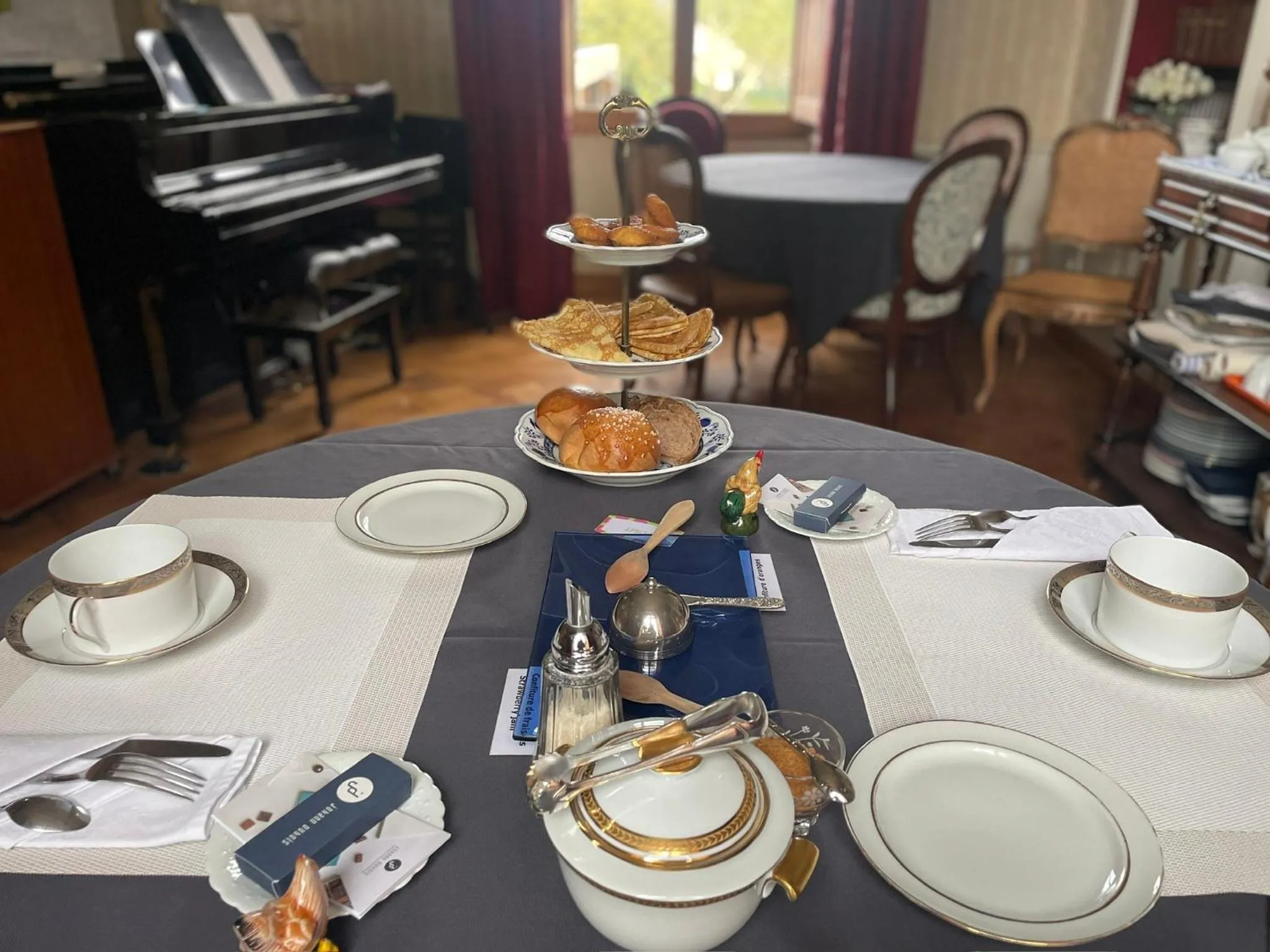 Breakfast in Le Manoir de la Bigotière