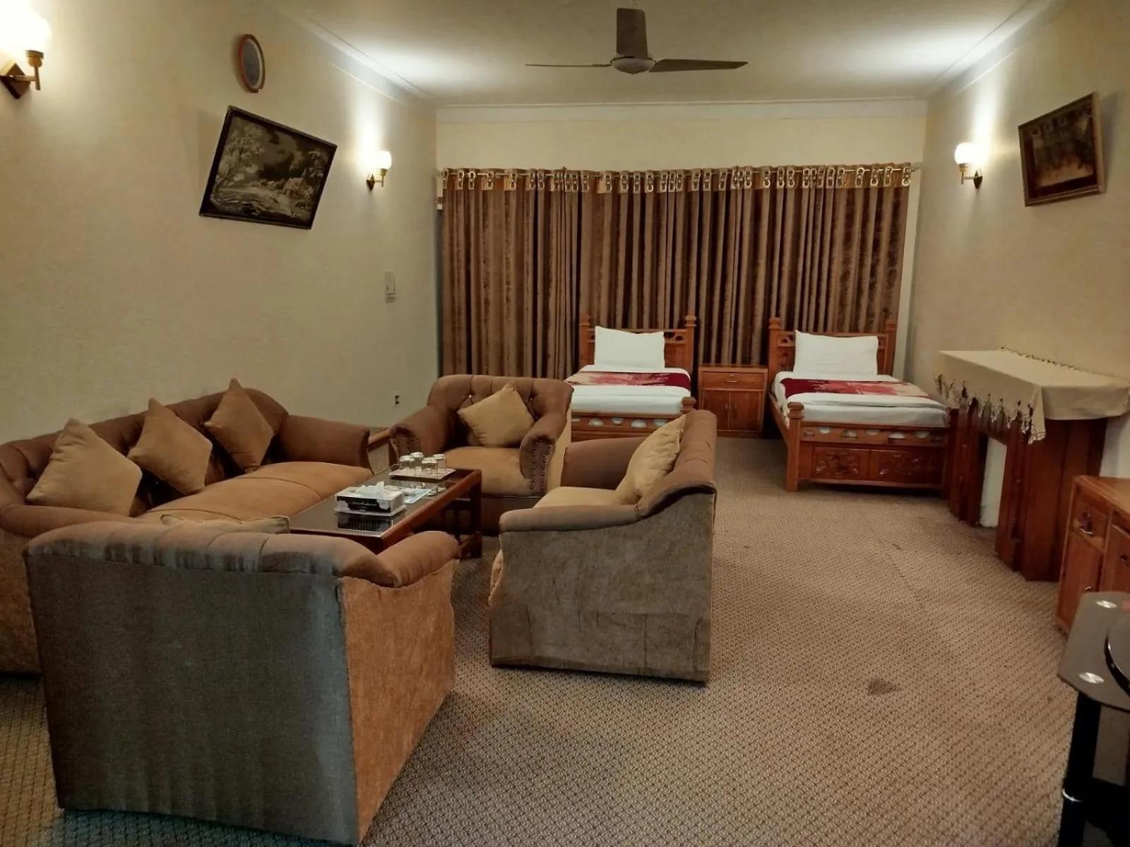 Bed in Alaf Laila Guest House