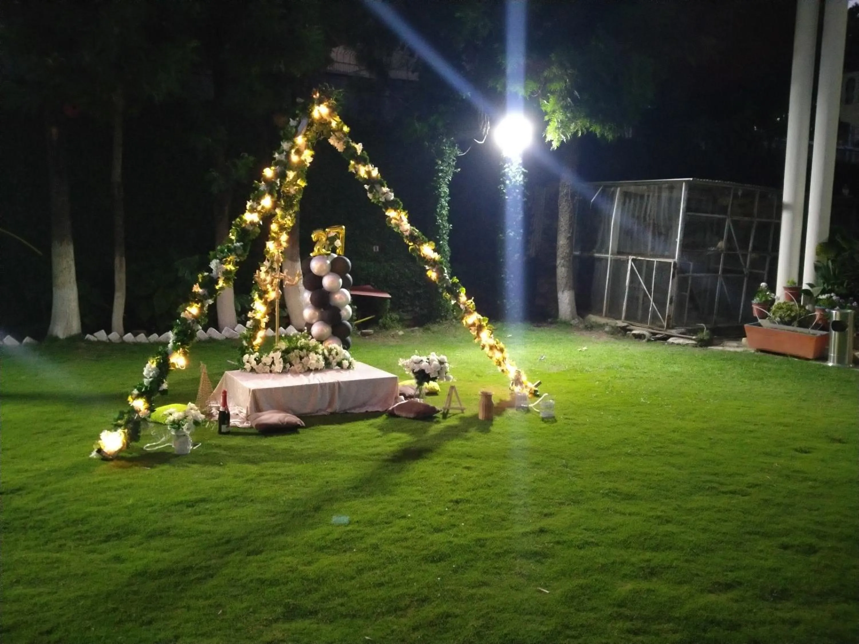 Children play ground in Alaf Laila Guest House