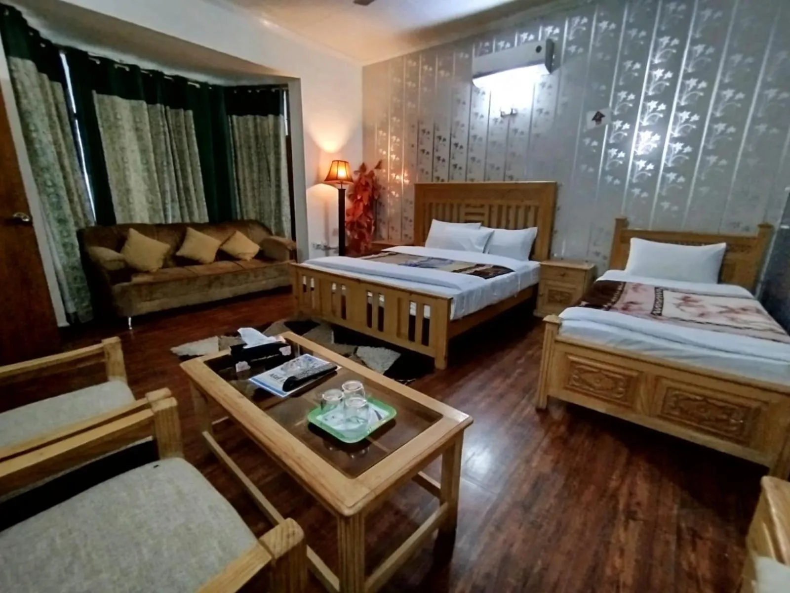 Bed in Alaf Laila Guest House