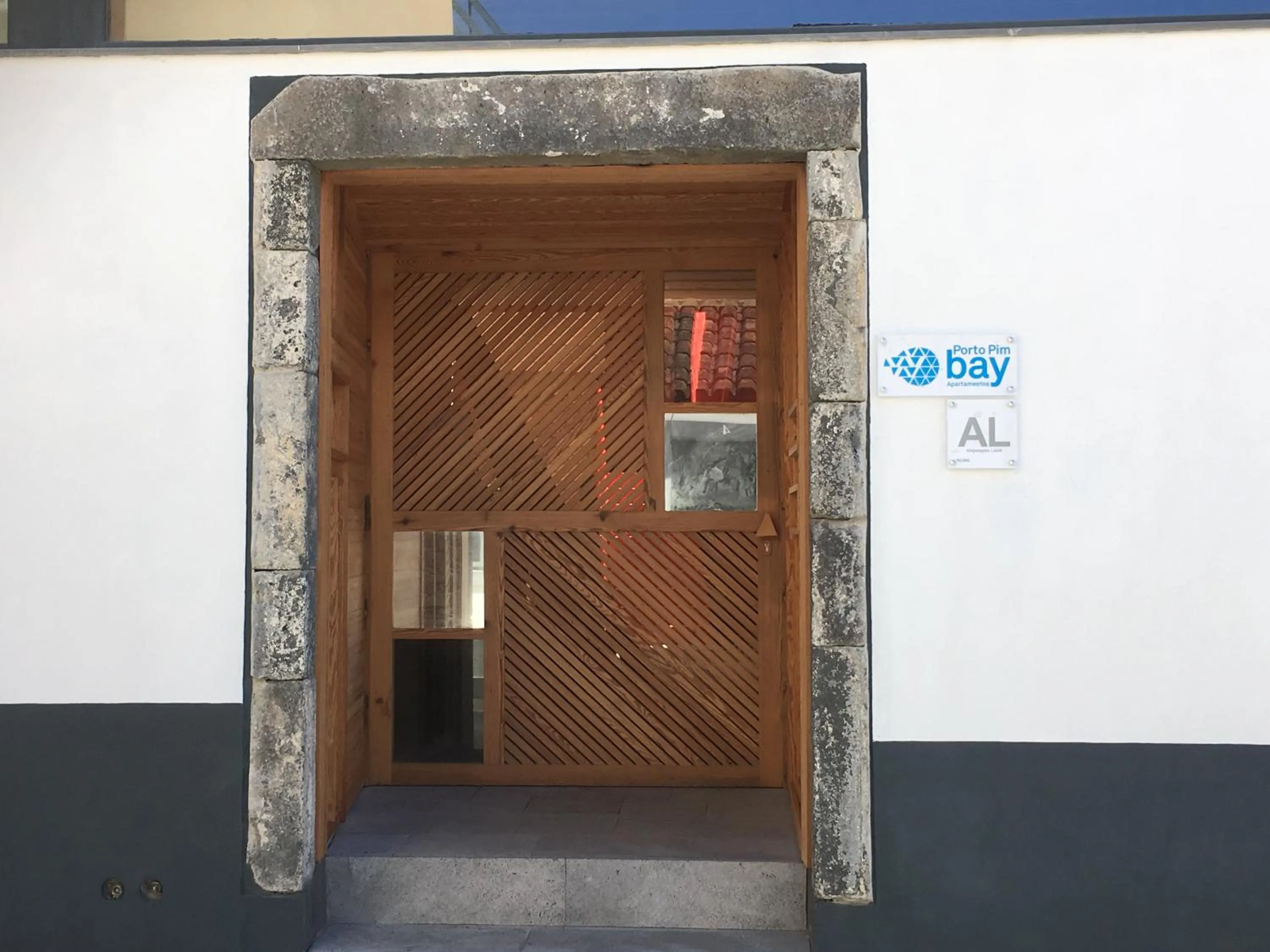 Property building in Porto Pim Bay