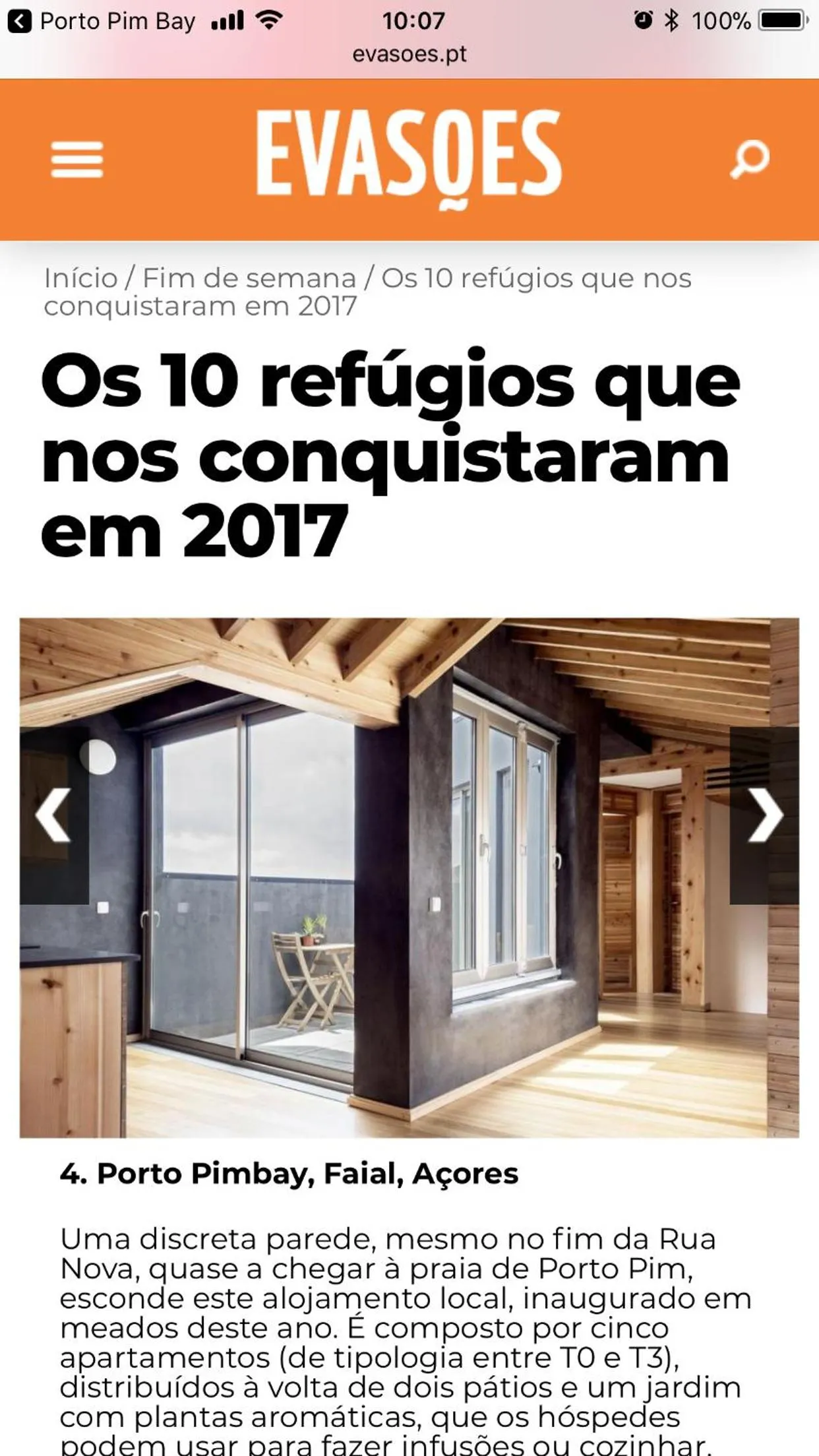 Logo/Certificate/Sign in Porto Pim Bay