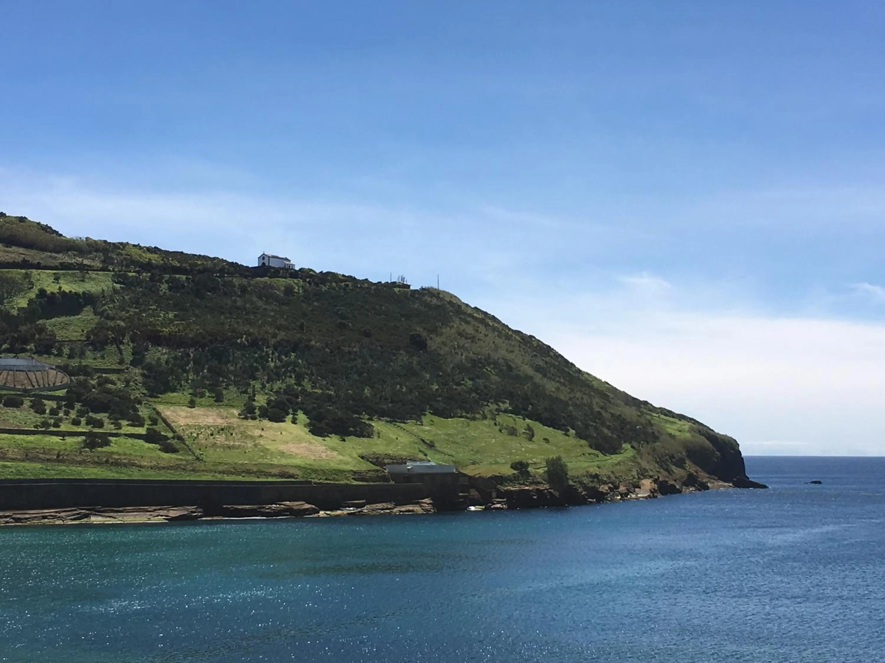 Sea view in Porto Pim Bay