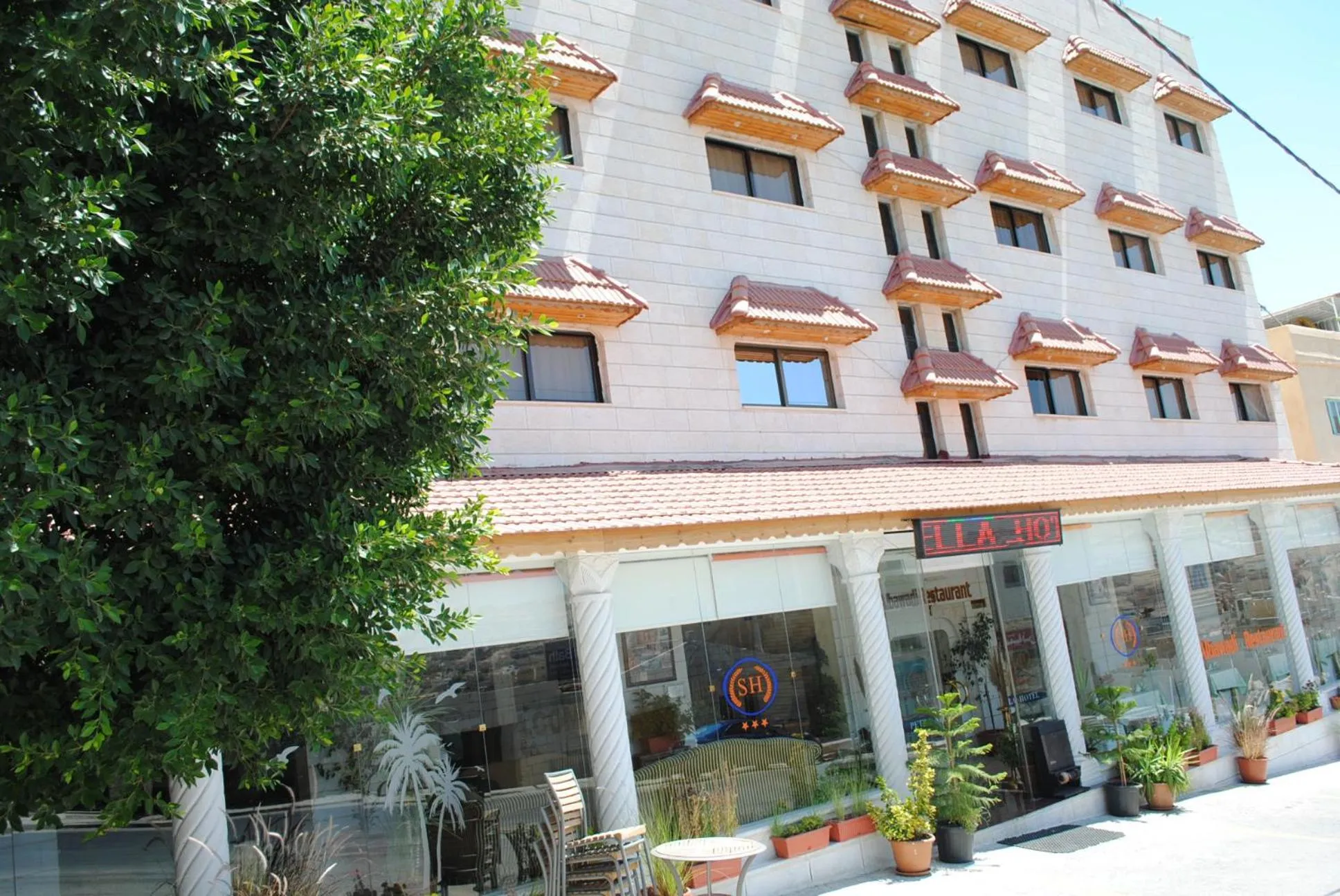 Property building in Petra Sella Hotel