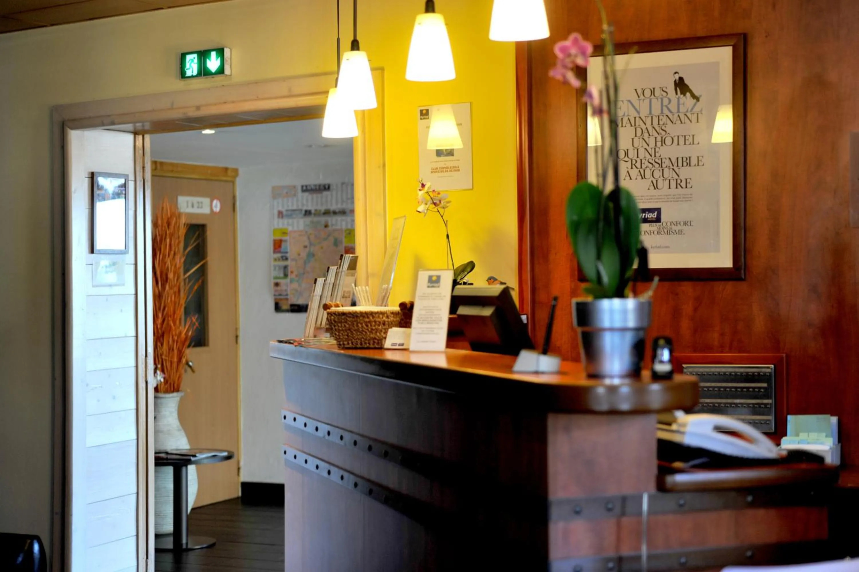 Lobby or reception, Lobby/Reception in Kyriad Annecy Cran-Gevrier