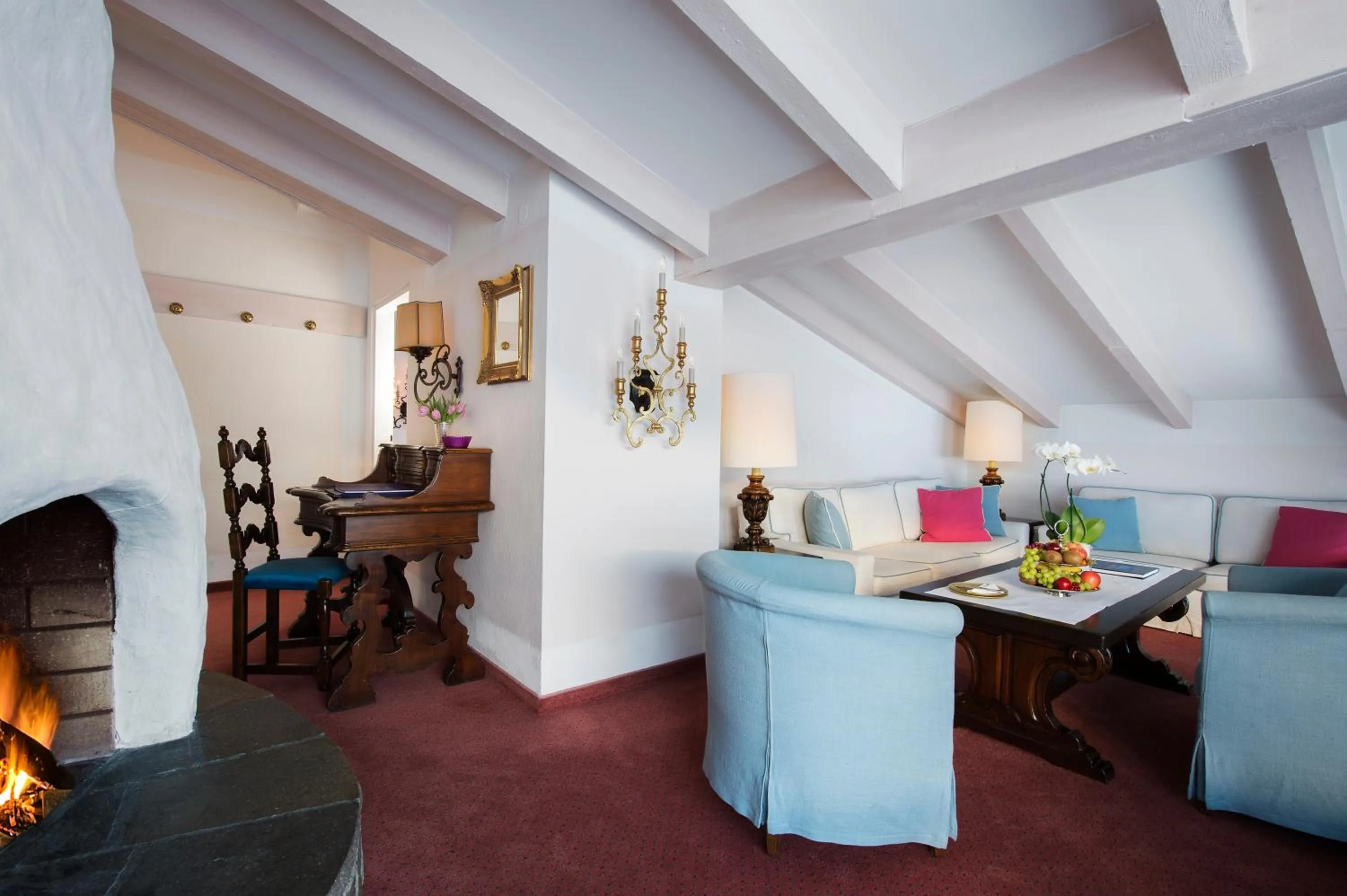 Living room in A-ROSA Hotel Thurnher's Alpenhof