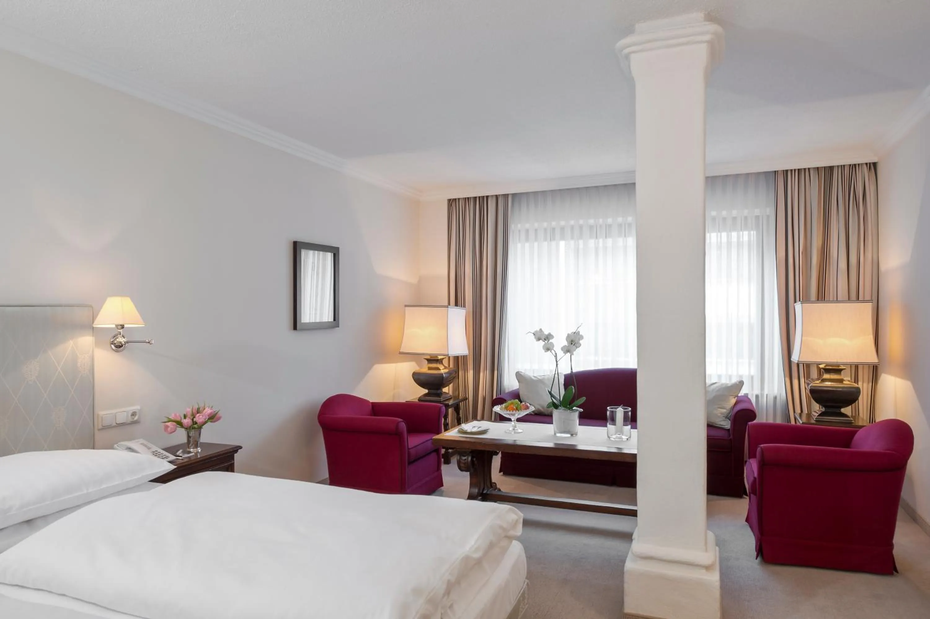 Bed in A-ROSA Hotel Thurnher's Alpenhof