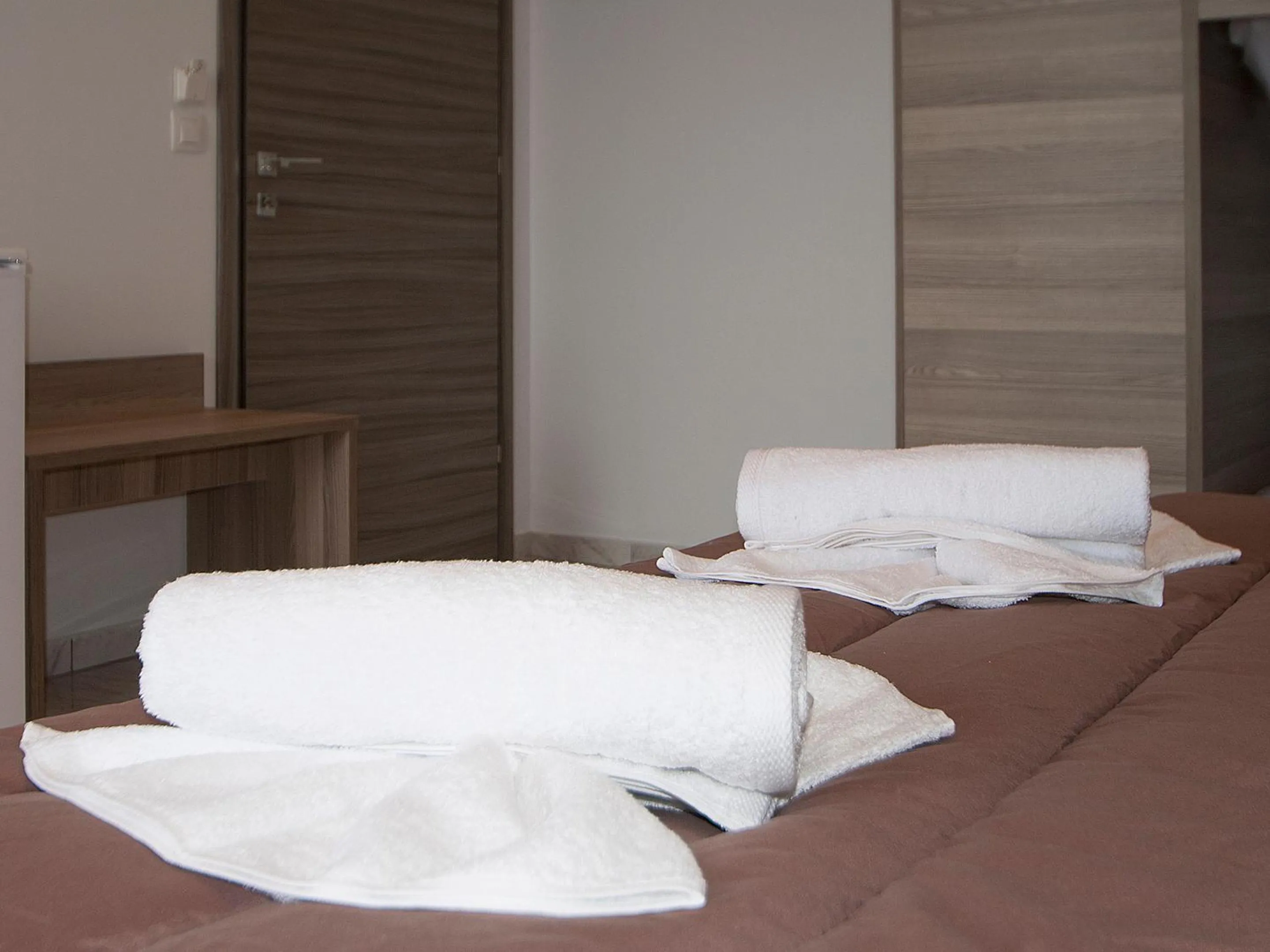 Bathroom, Bed in AVOCADO Skiathos