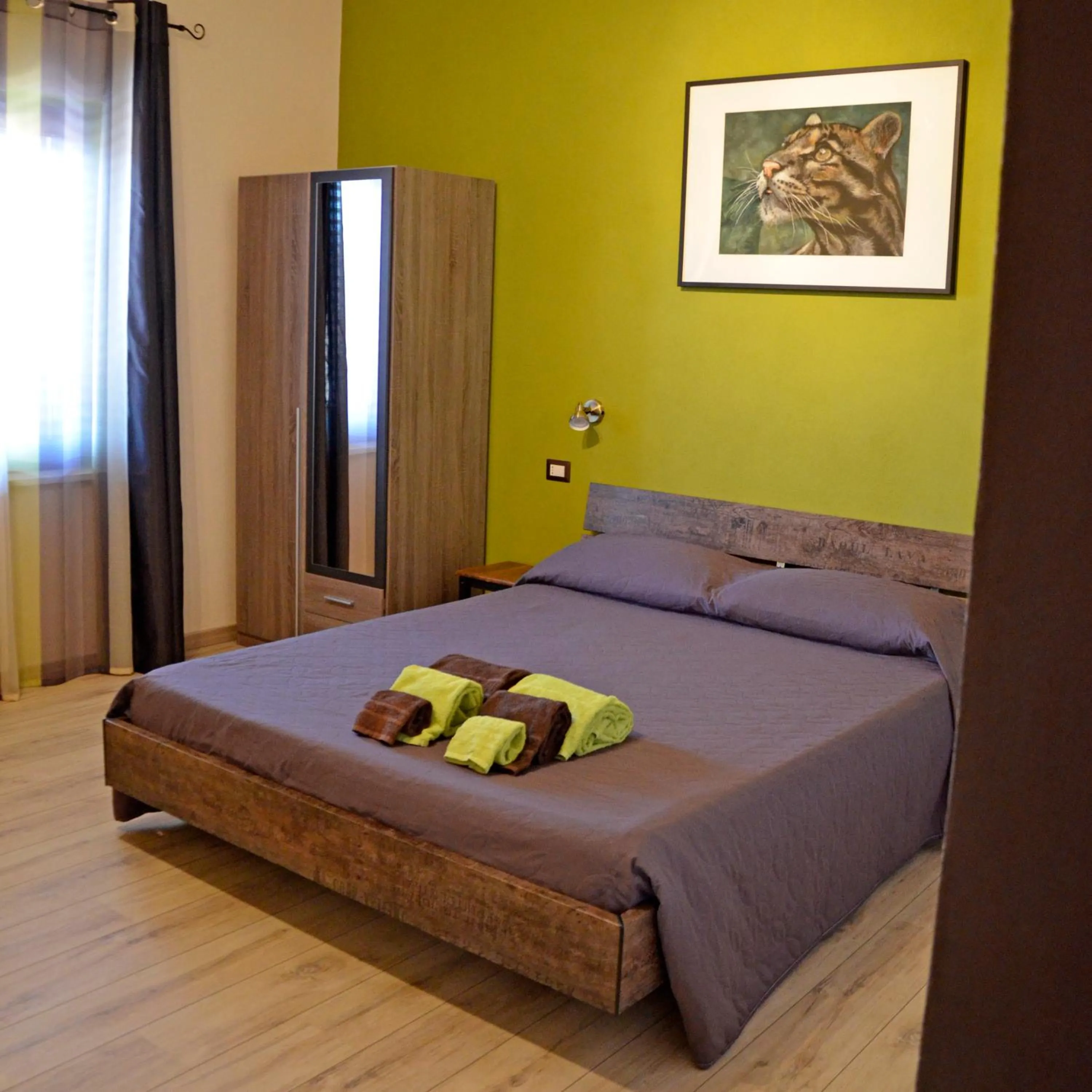 Bed in Artista B&B