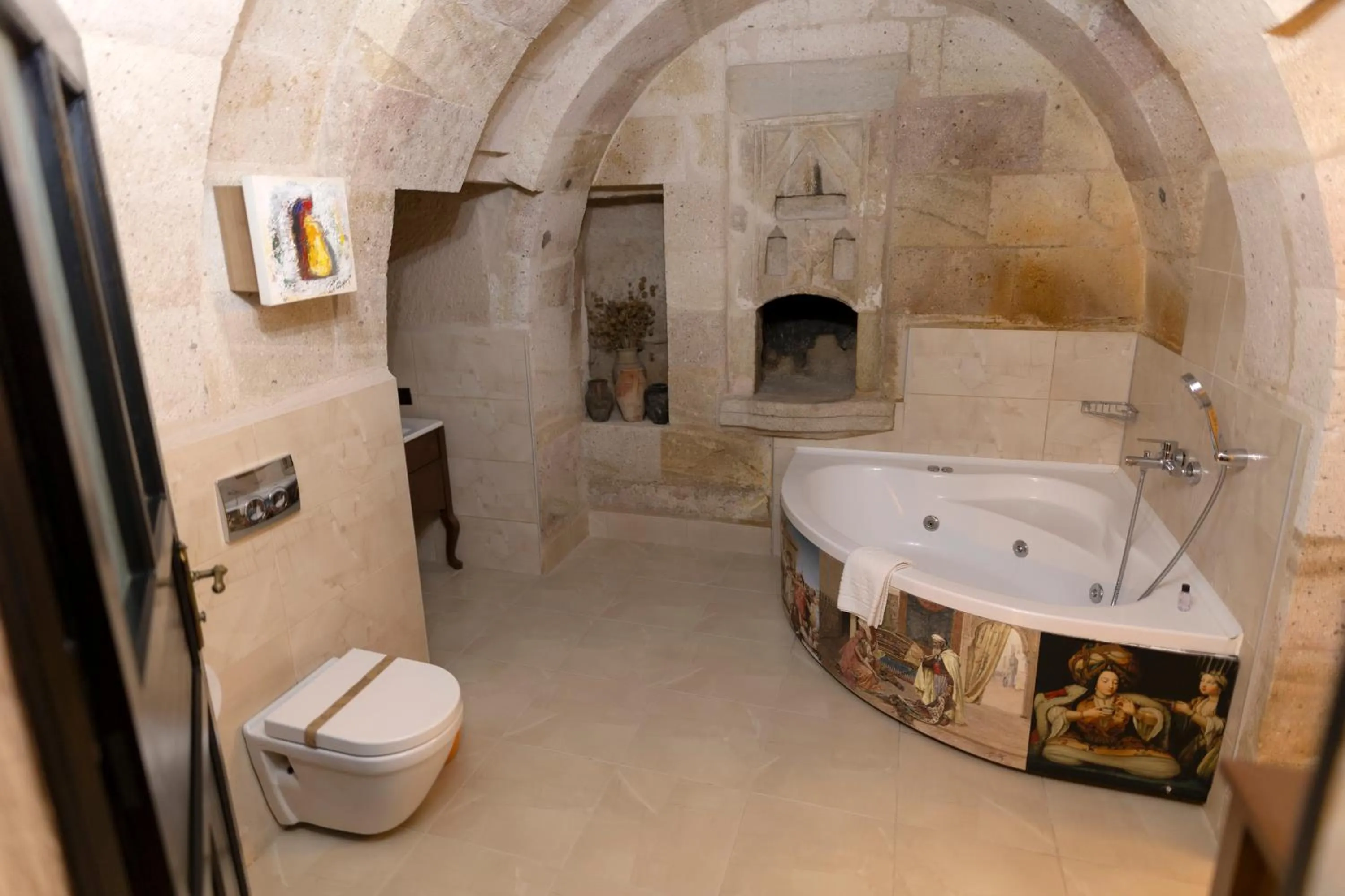 Shower in Drala Inn Cappadocia