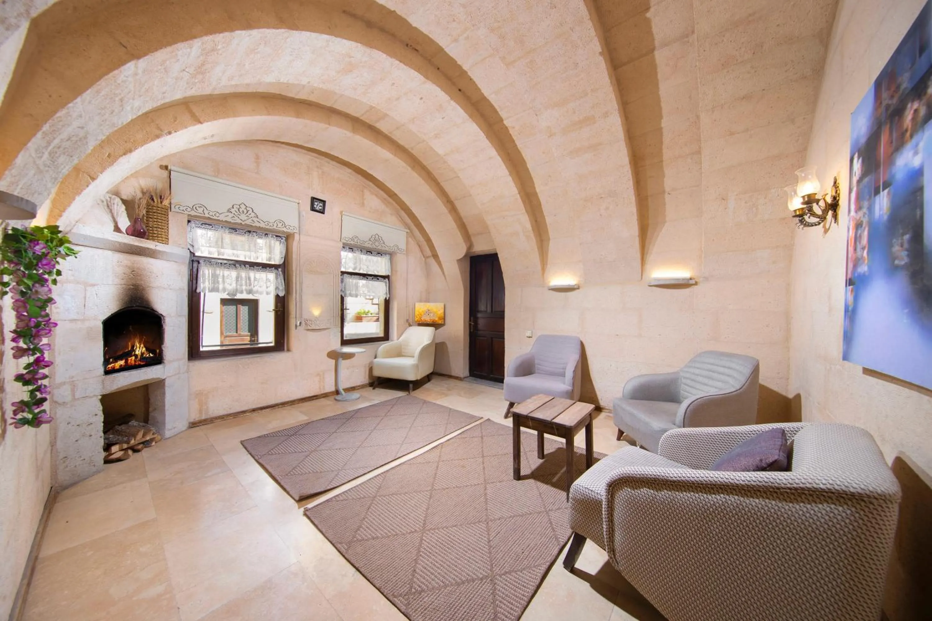 Living room in Drala Inn Cappadocia