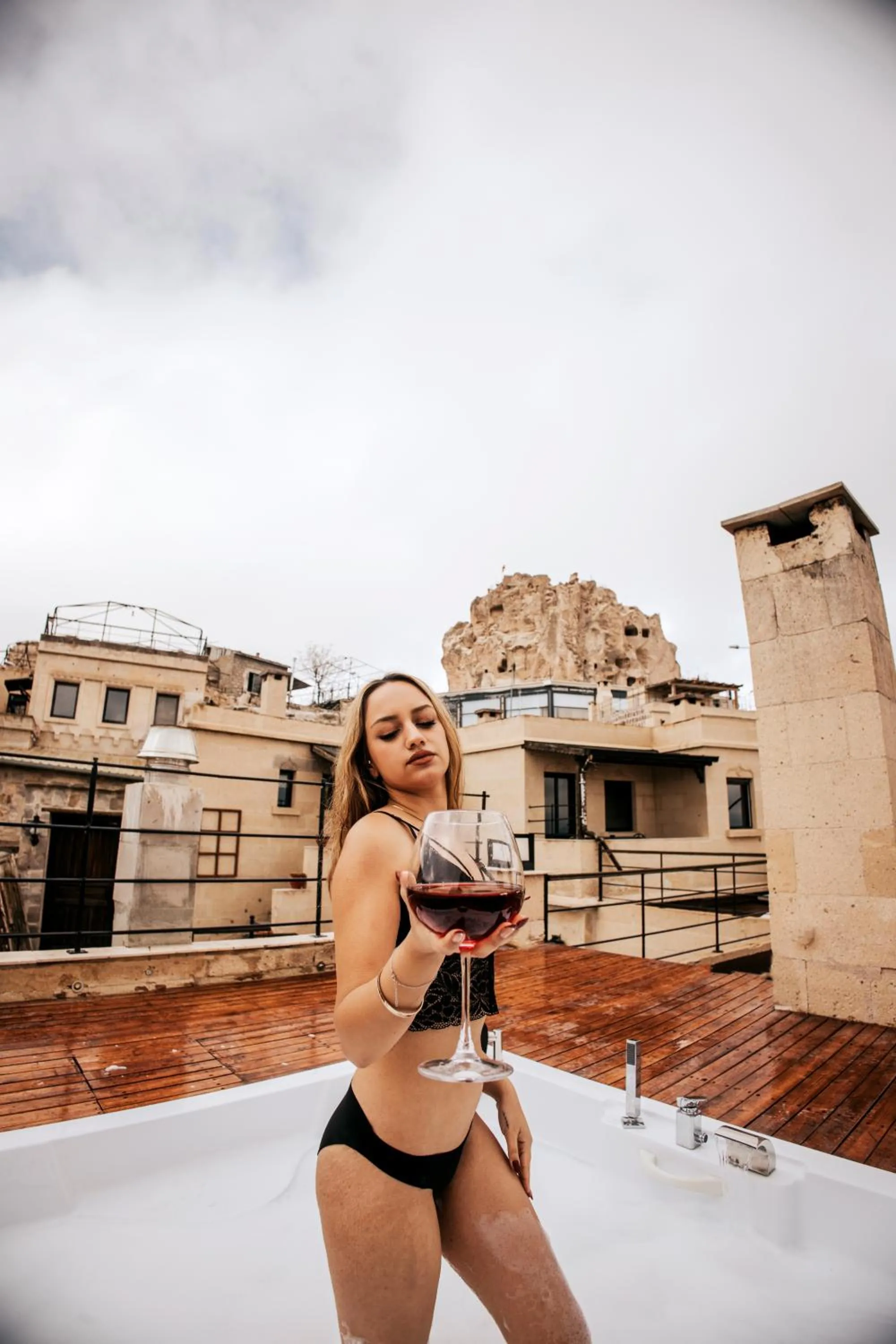 Hot Tub in Drala Inn Cappadocia