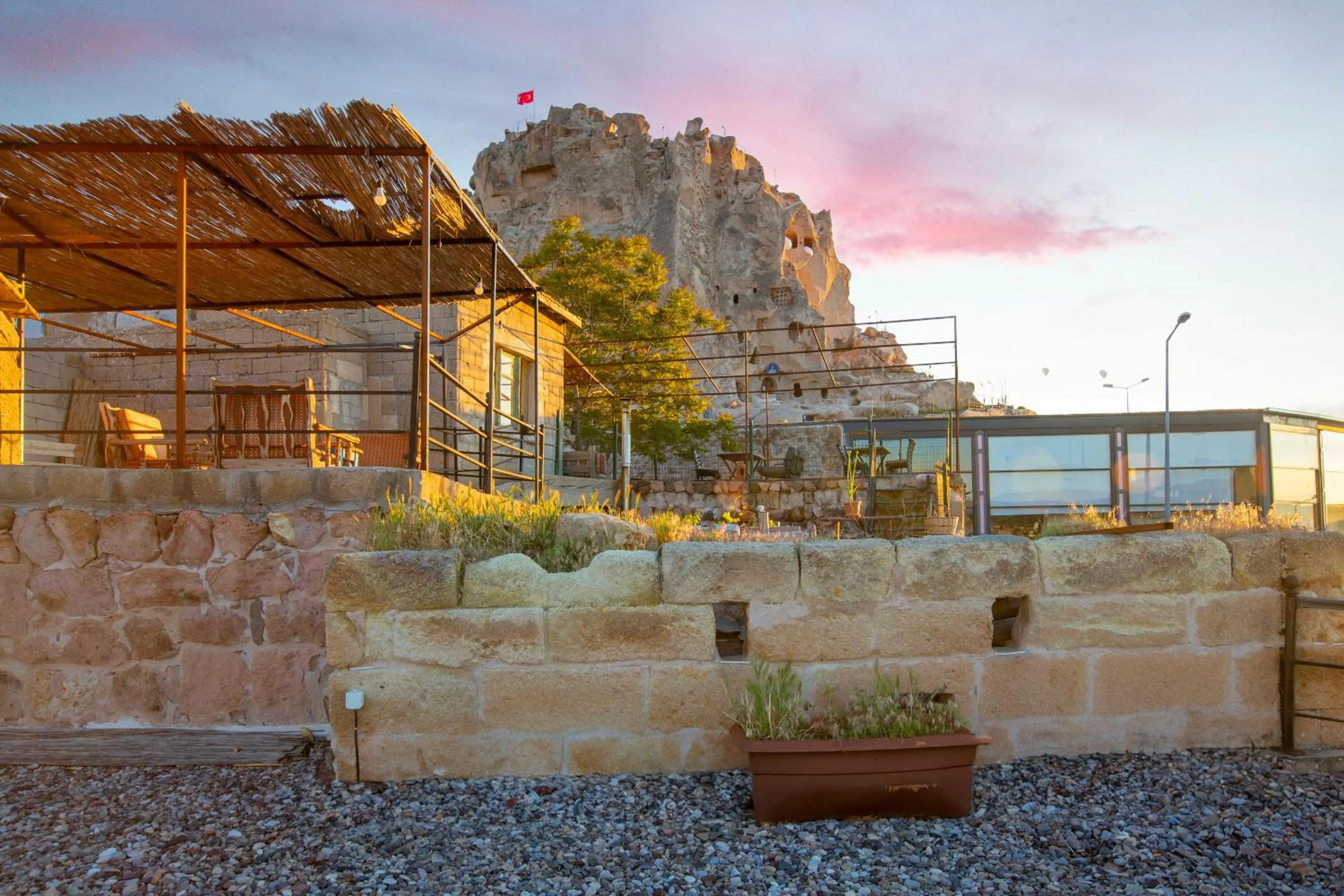 Natural landscape in Drala Inn Cappadocia