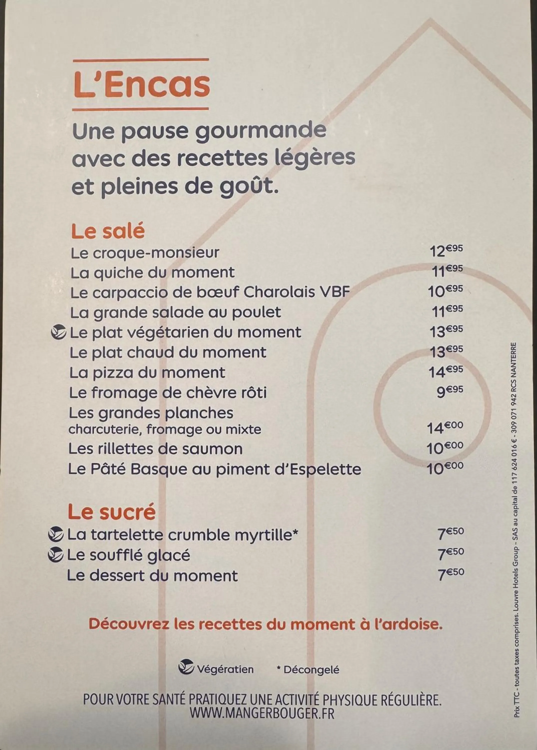 Restaurant/places to eat in Campanile NATURE - Paris Ouest Gennevilliers Port