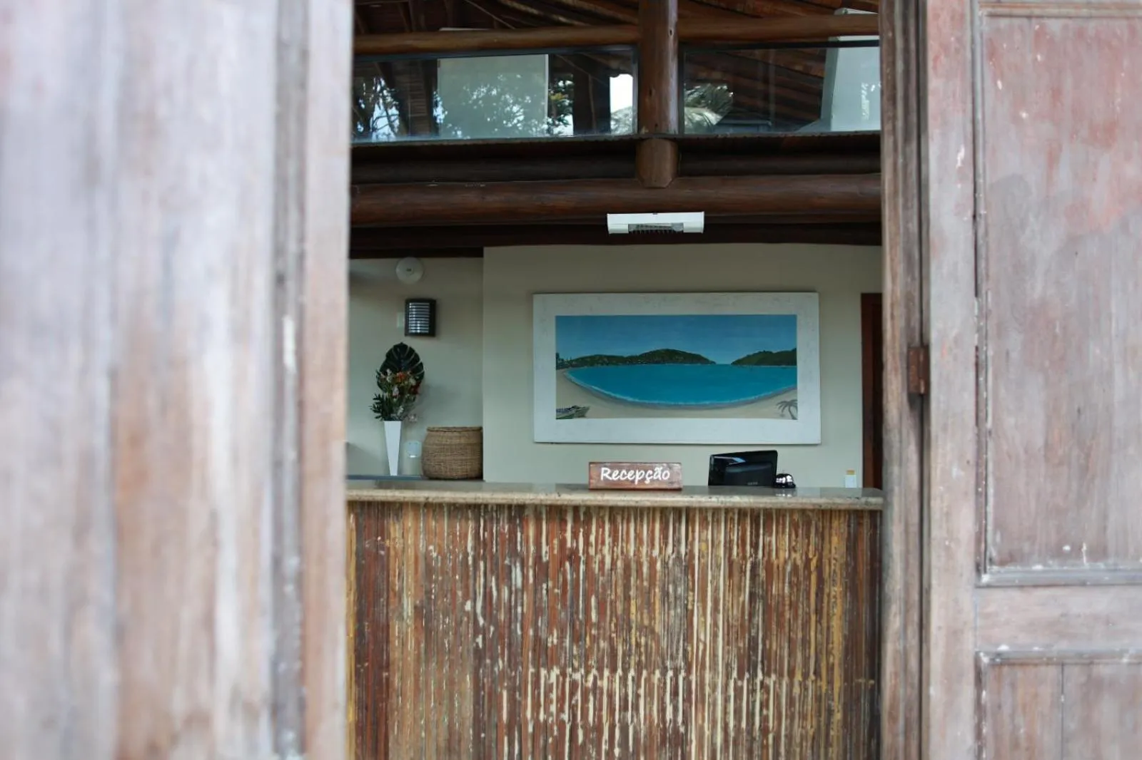 Lobby or reception in Pontal da Ferradura